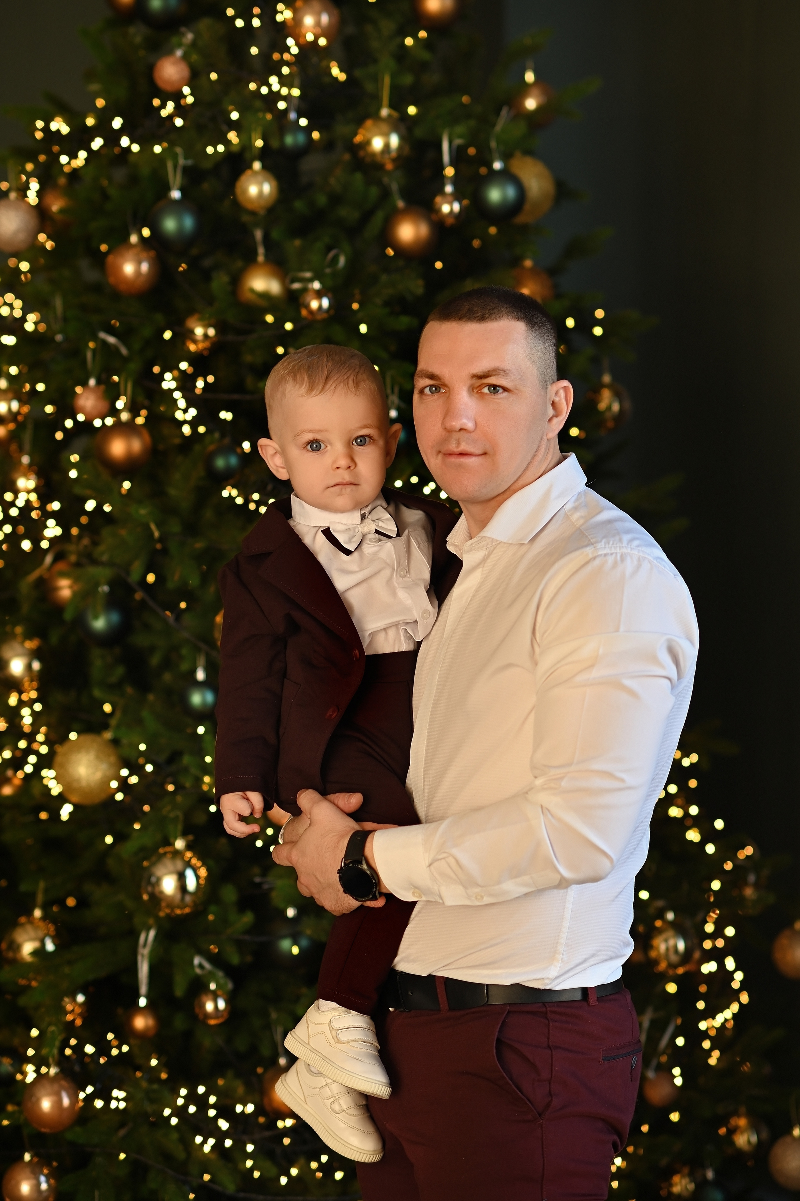 Новогодняя фотосессия 2022-23гг Даша, Слава и Матвей. Свадебный и семейный фотограф в Самаре Головань Наталья