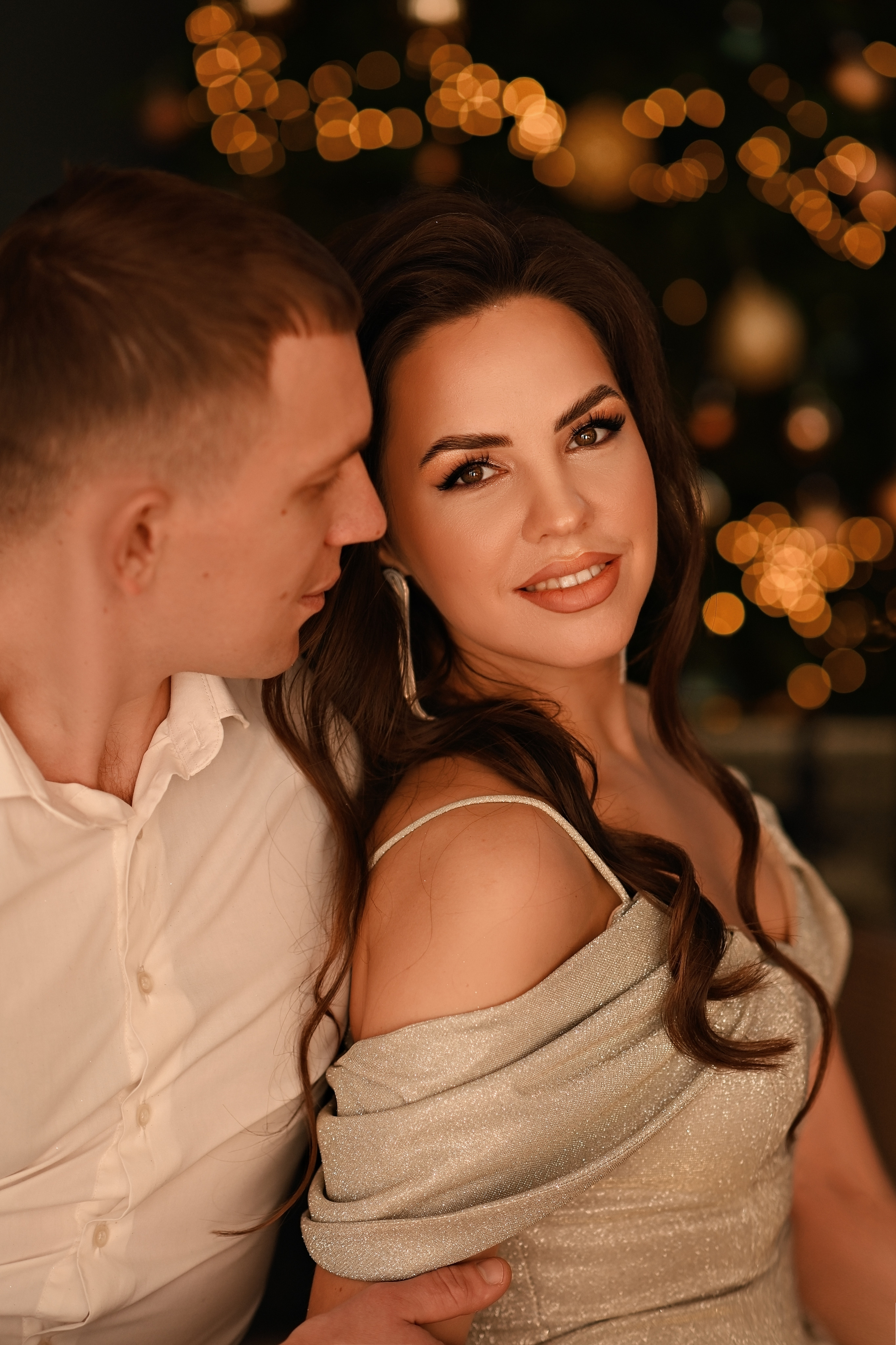 Новогодняя фотосессия Дианы, Сергея и Меланьи. Свадебный и семейный фотограф в Самаре Головань Наталья