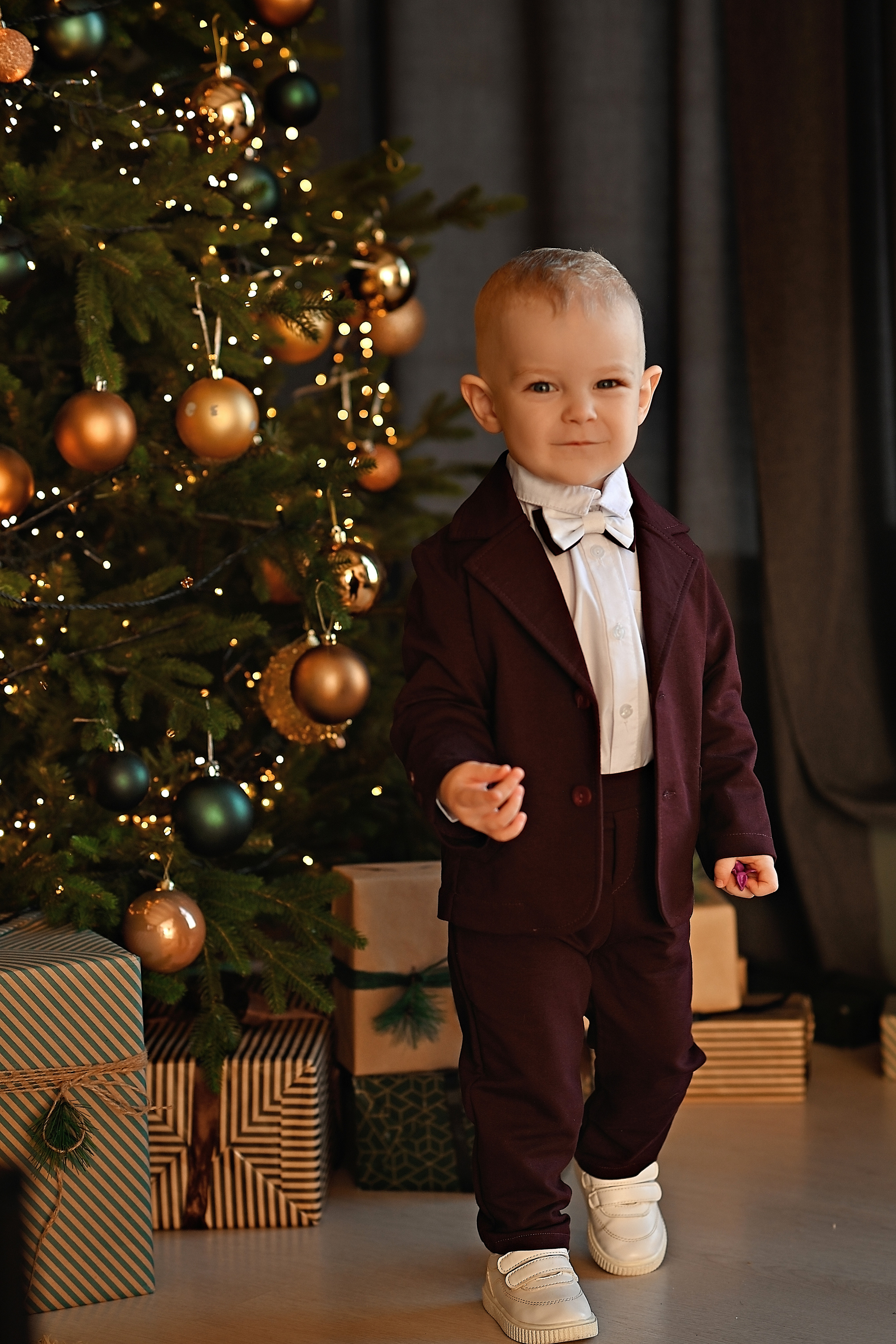 Новогодняя фотосессия 2022-23гг Даша, Слава и Матвей. Свадебный и семейный фотограф в Самаре Головань Наталья