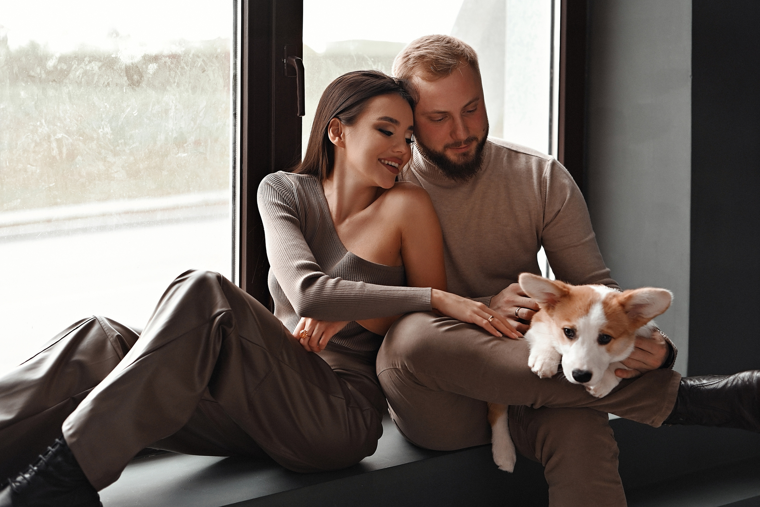 Иришка, Денис и Цедрик. Свадебный и семейный фотограф в Самаре Головань Наталья