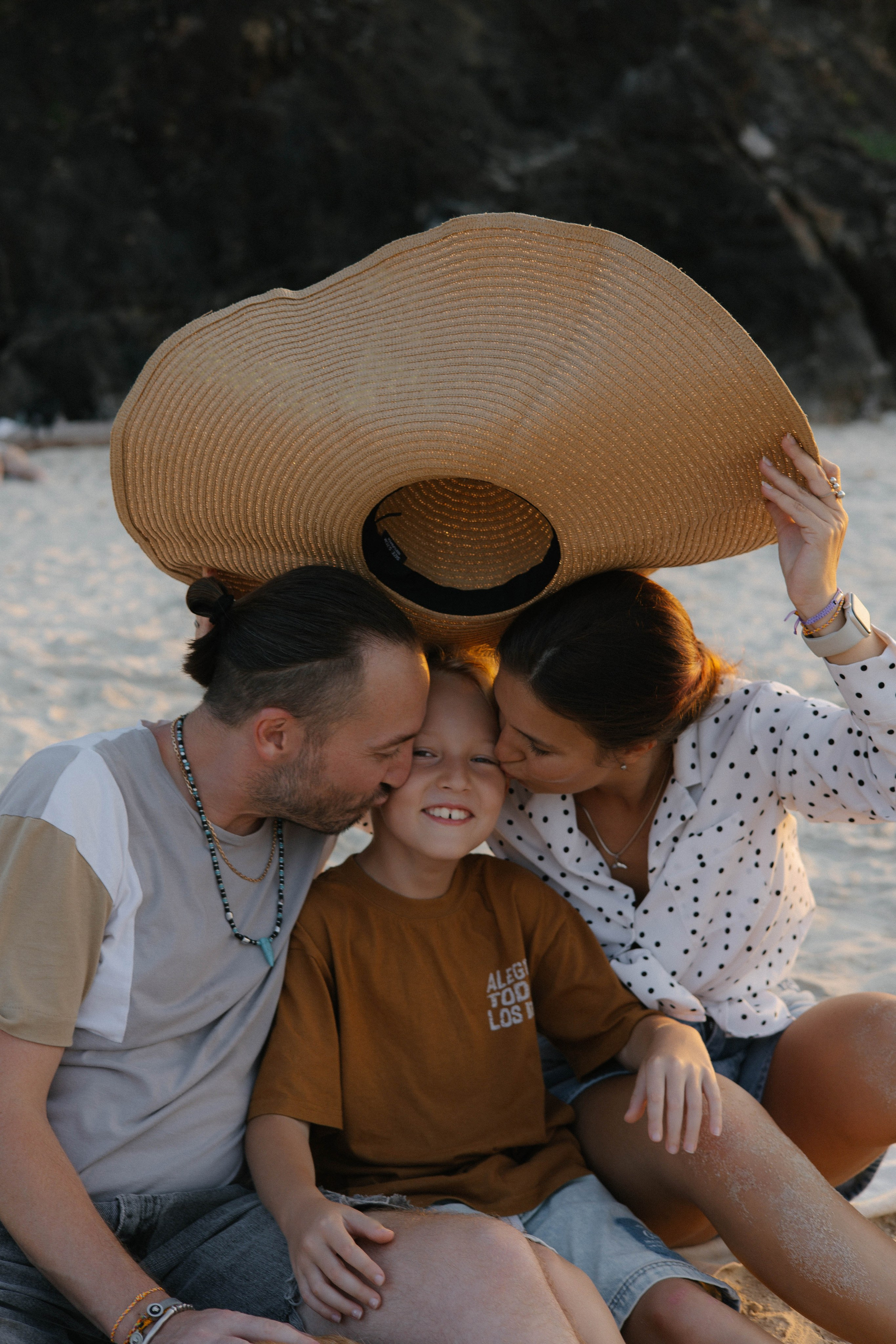 Алиса с семьей / Самуи. Семейный и детский фотограф в Москве Анастасия Каипова