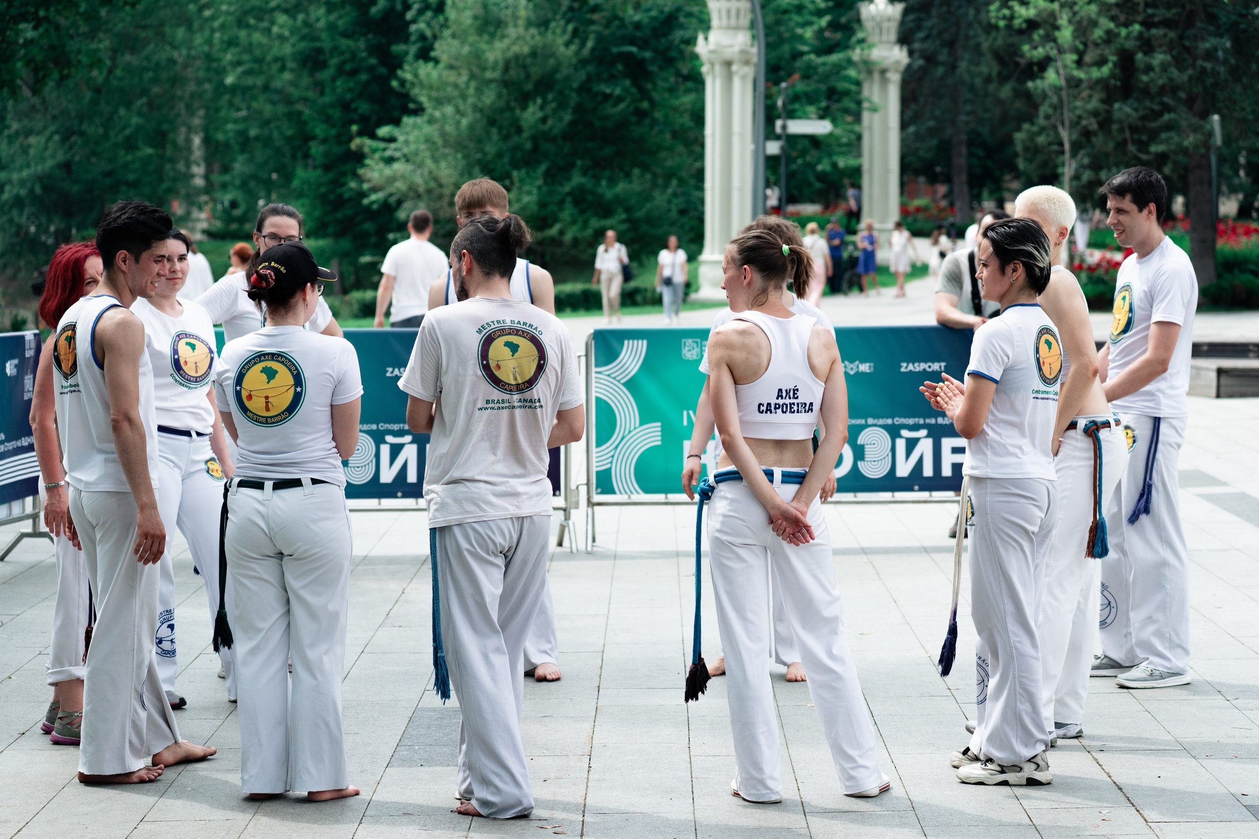 Открытый класс AXE Capoeira на фестивале неолимписких видов спорта на ВДНХ 2025 г:. Фотограф в Москве Ткаченко Владимир