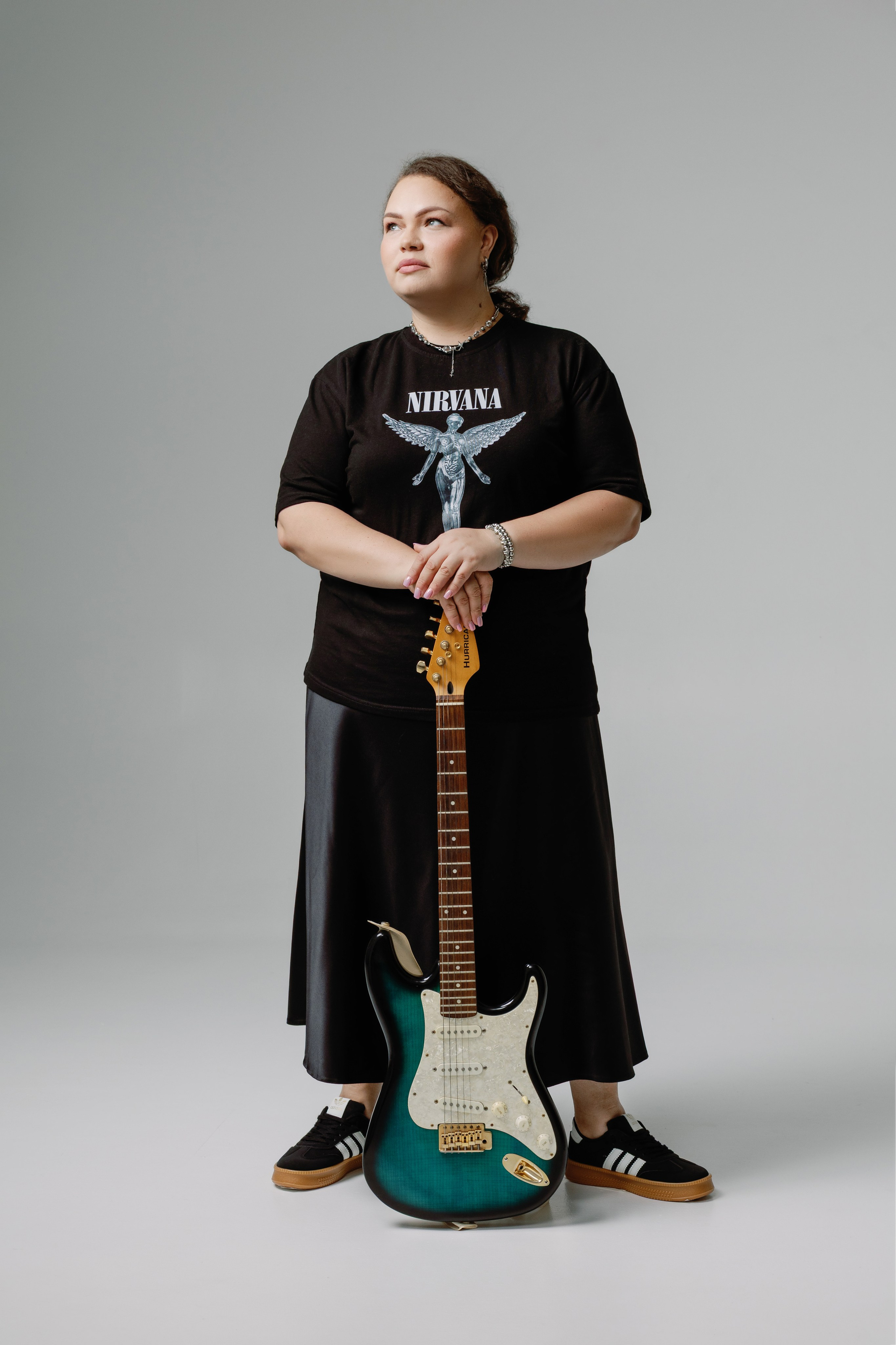 Женская портретная фотосессия в студии в городе Ростове-на-Дону