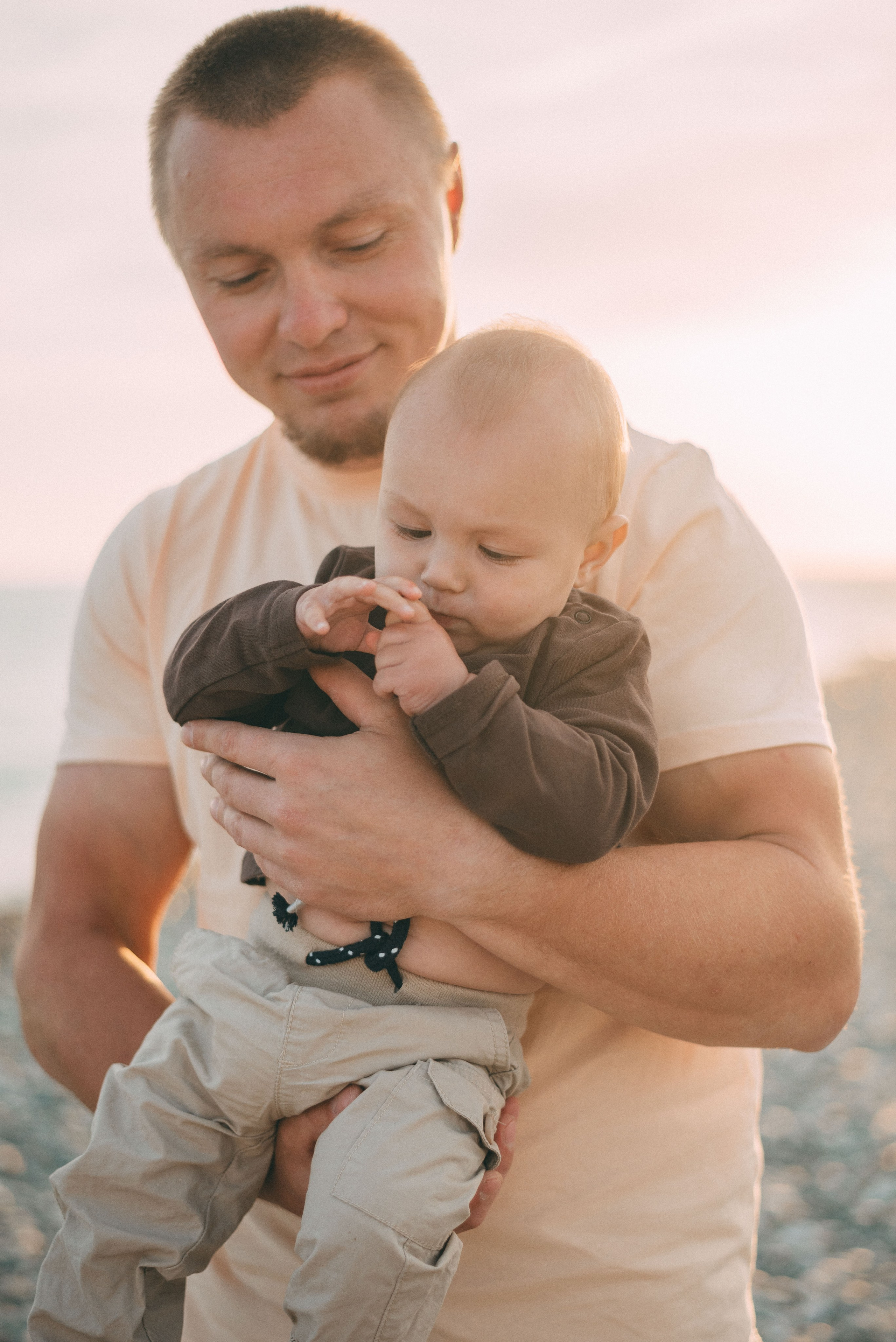 Семейная съемка на берегу моря. Фотограф в Сочи — Маргарита Поганова