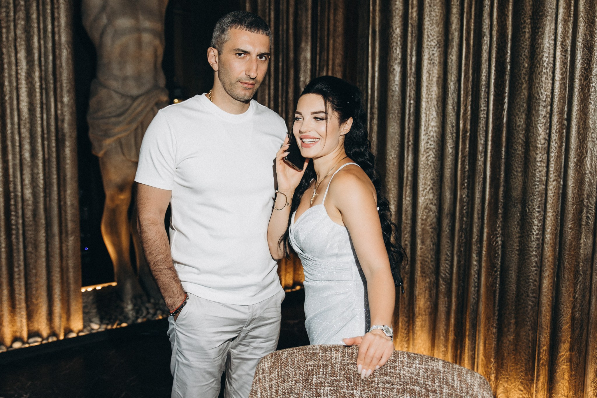 Юбилейная фотосессия в белом платье: Ростов-на-Дону. Семейный и свадебный фотограф Ростове-на-Дону