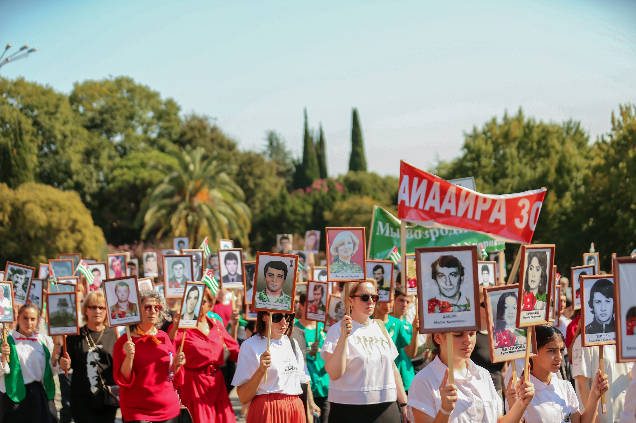 30-летие Дня Победы и Независимости Абхазии. Свадебный и семейный фотограф в Абхазии Эля Цишба
