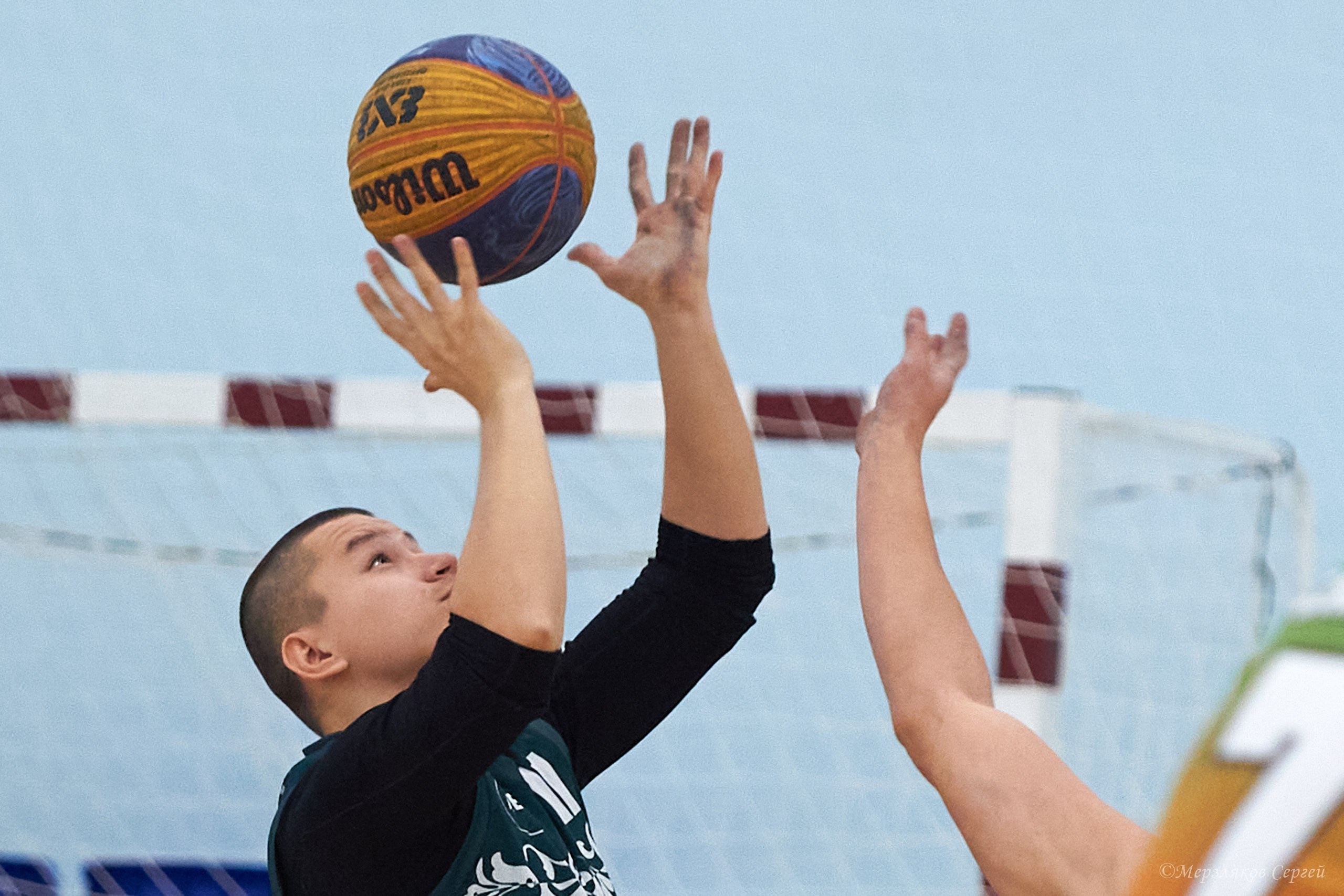 X традиционный Рождественский турнир по баскетболу на колясках. Ижевск. Спортивный репортажный фотограф в Ижевске Сергей Мерзляков