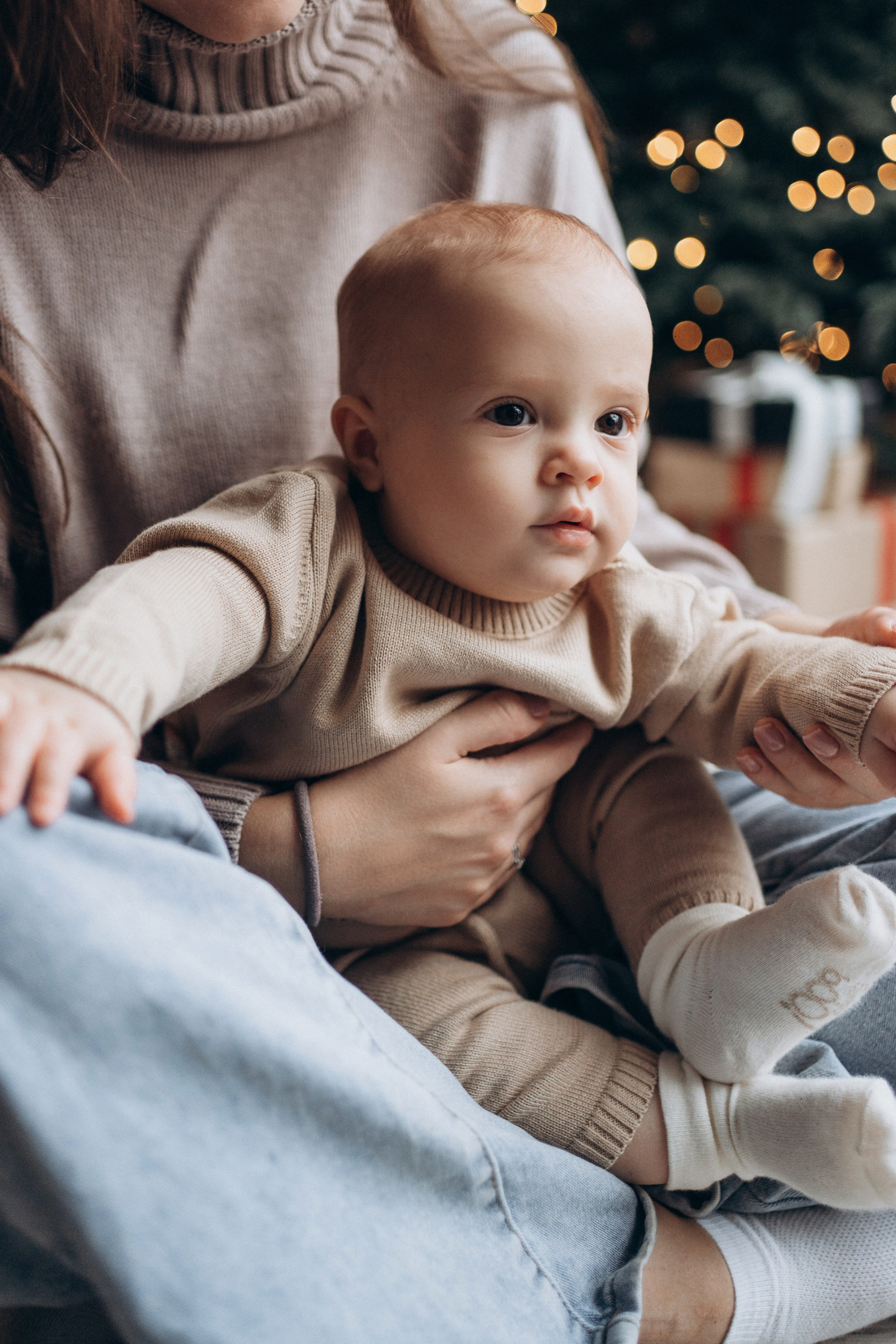 Рождественская история. Фотограф новорожденных и малышей до года в Москве Анастасия Соколова