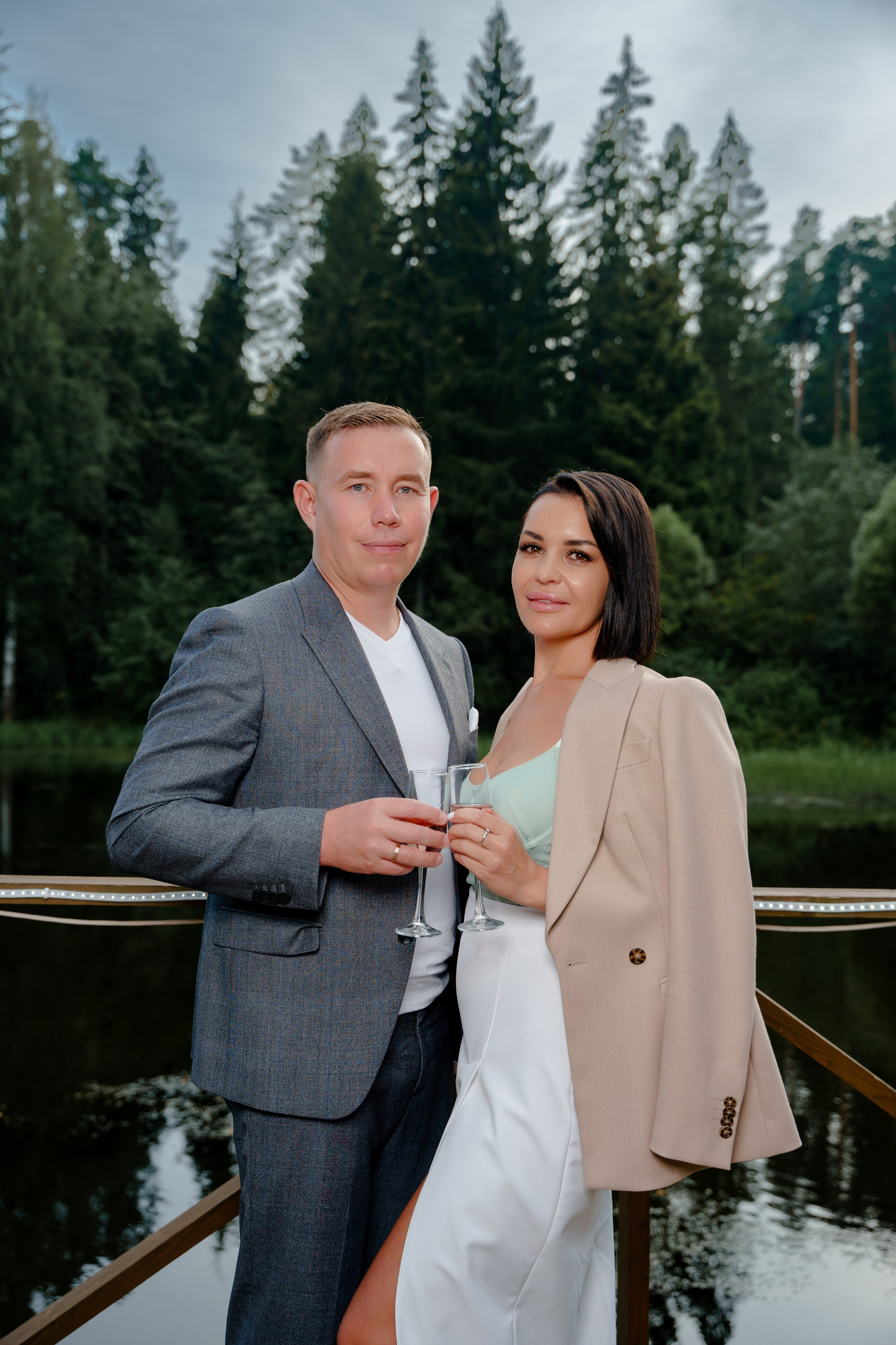 День рождения в шатре на водохранилище. Репортажный фотограф Москва Сергей Дружинин