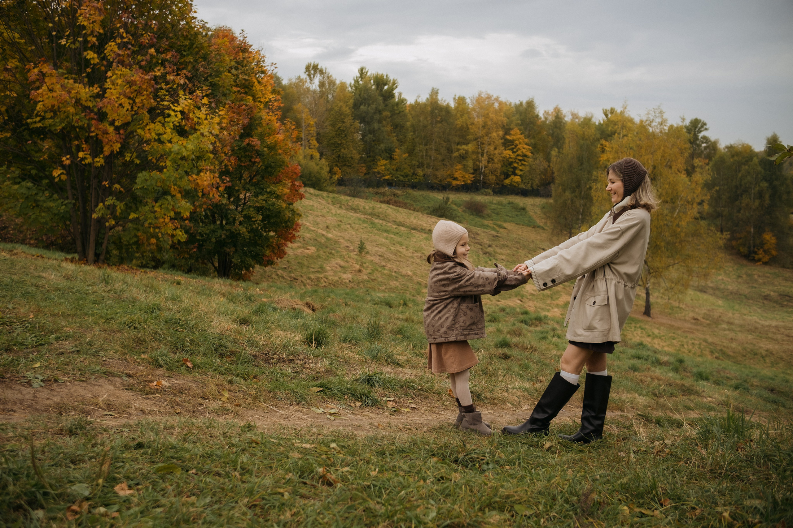 Семейные фотосессии на природе и в городе. Семейный и детский фотограф в Москве Александра Михайлечко