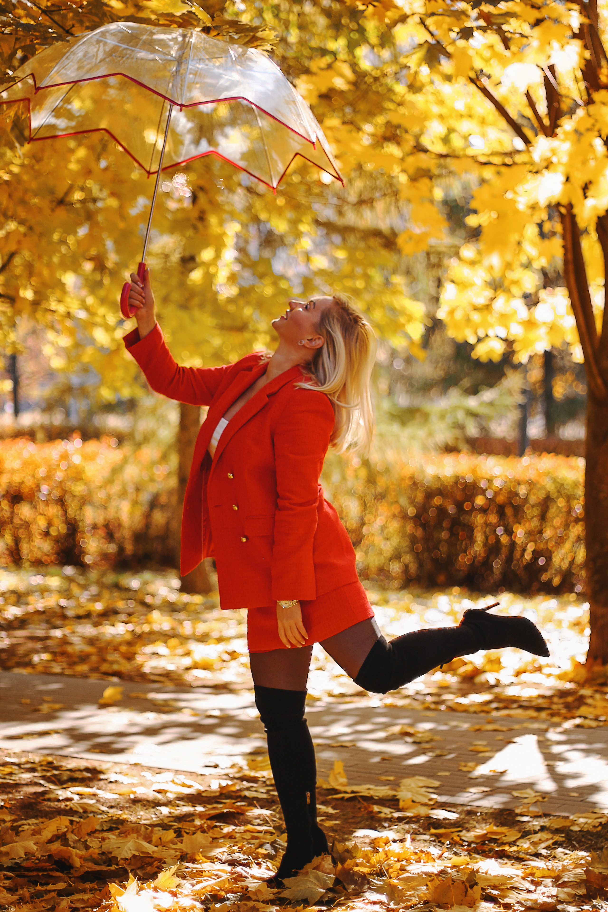 Осенняя фотосессия в парке