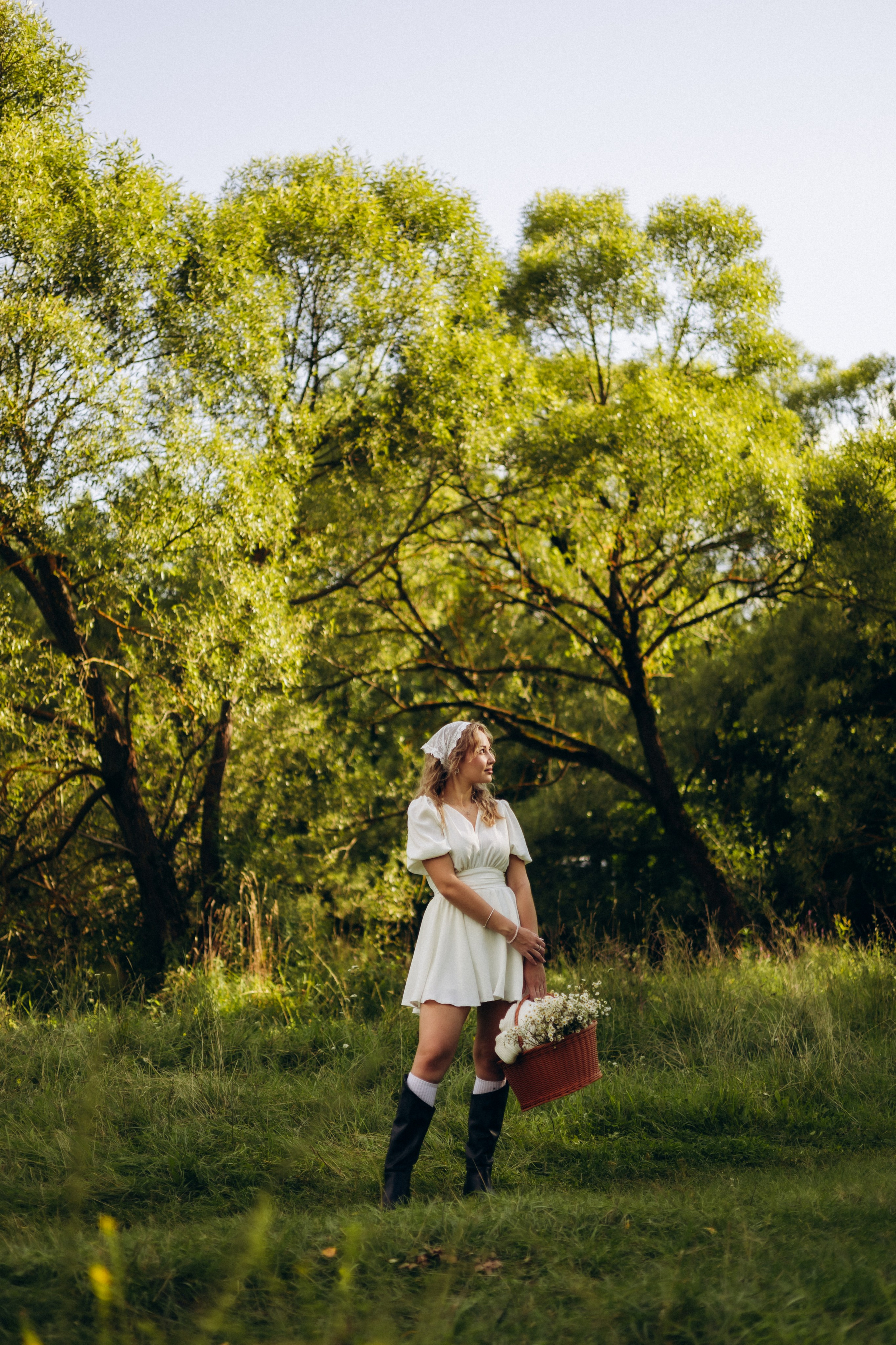 Женский портрет (15.08.2025) д. Величково (Калужская обл.). Надежда Стар семейный и церковный фотограф в Жукове и Калужской области
