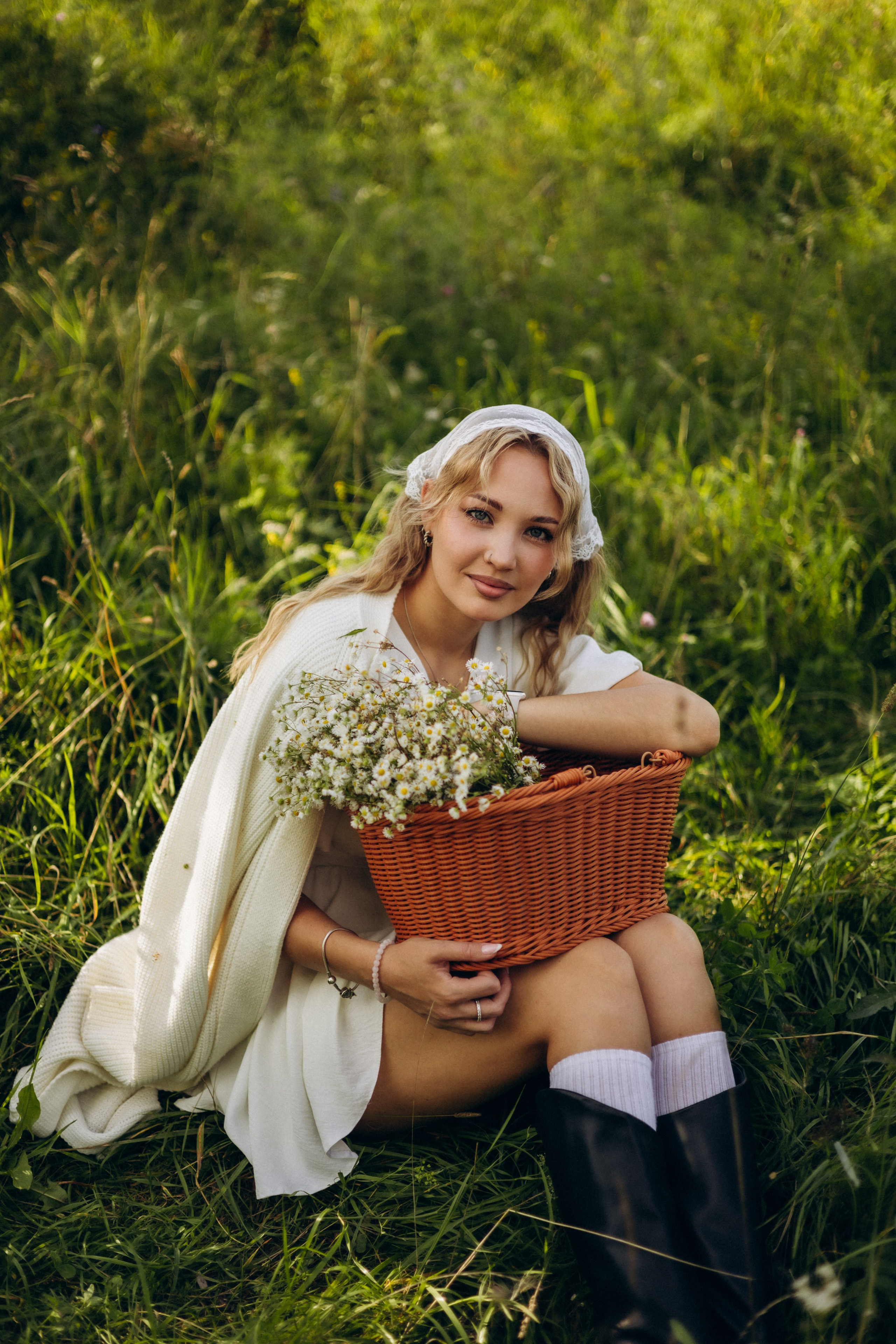 Женский портрет (15.08.2025) д. Величково (Калужская обл.). Надежда Стар семейный и церковный фотограф в Жукове и Калужской области