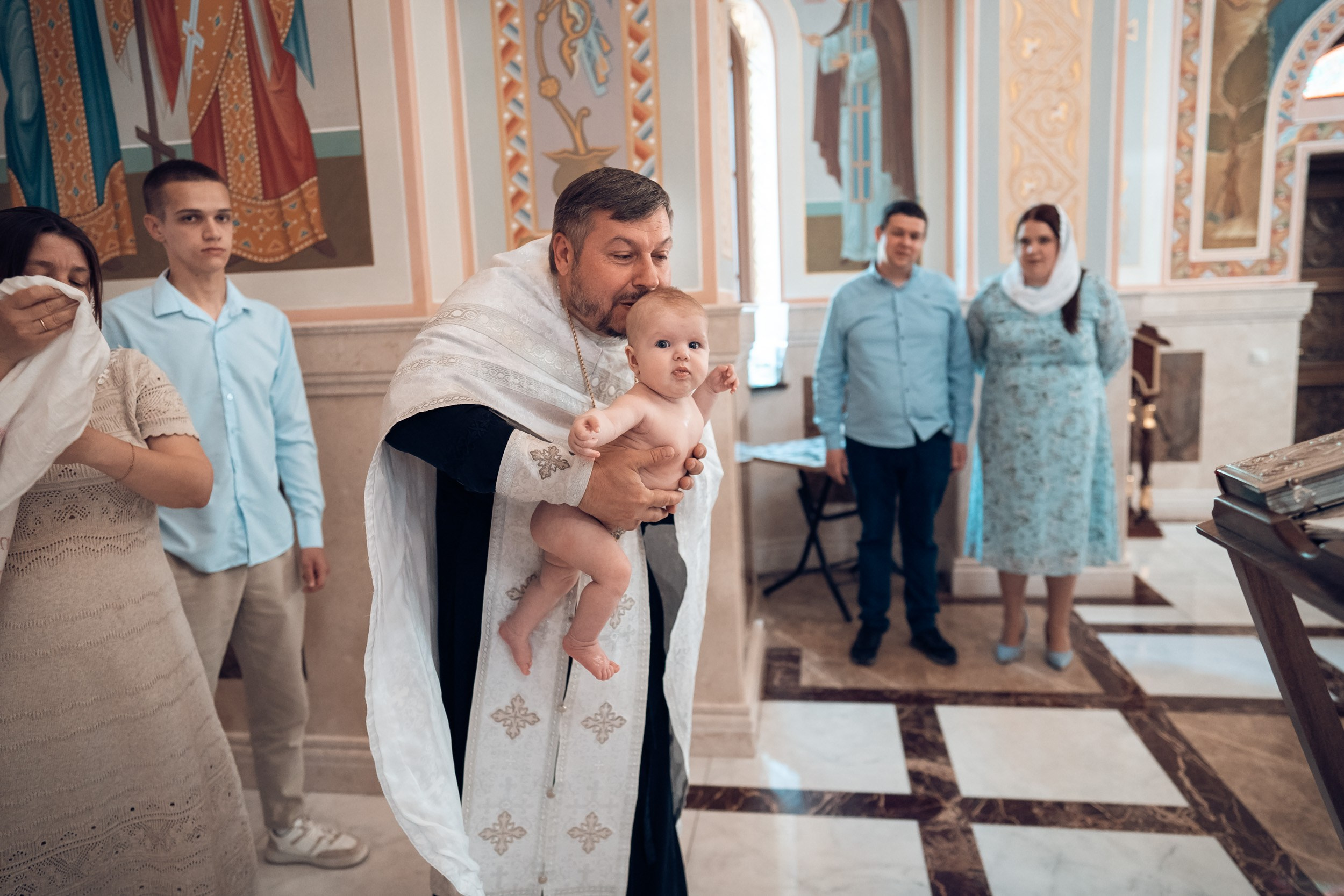 Крещение в Александро-Невском соборе Симферополь. Церковный фотограф Севастополь