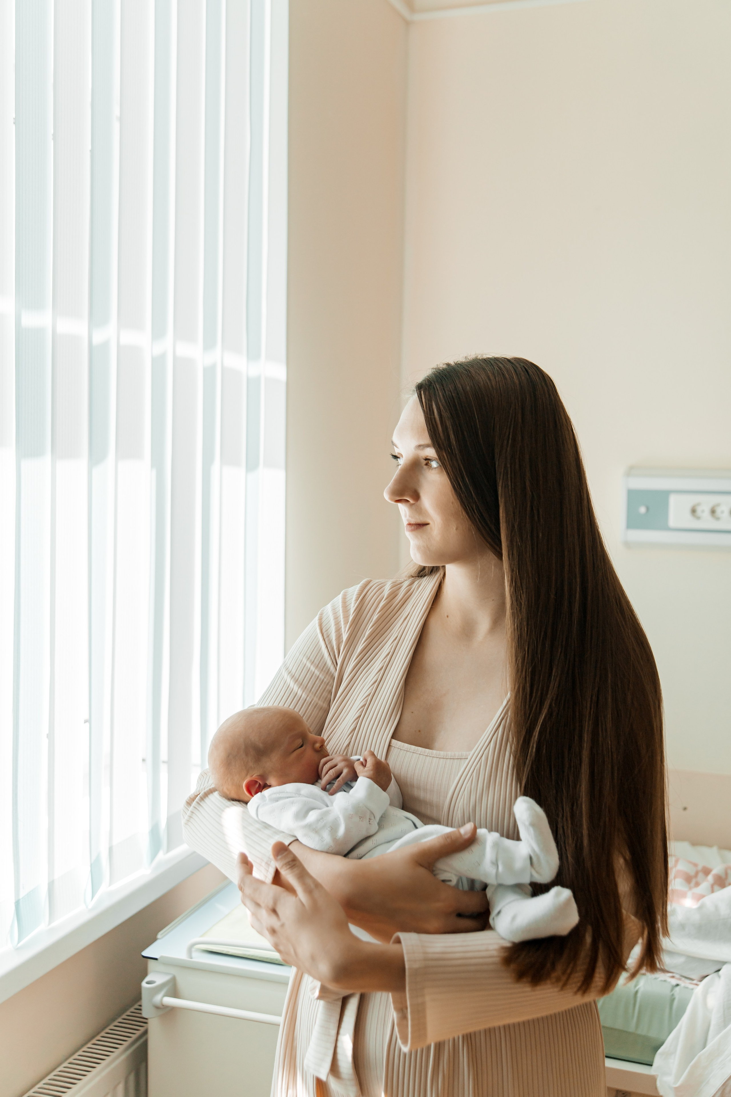 Полина. Фотосъёмки в роддоме. Семейный фотограф в Калуге Ирина Ушакова. Фотограф на роды