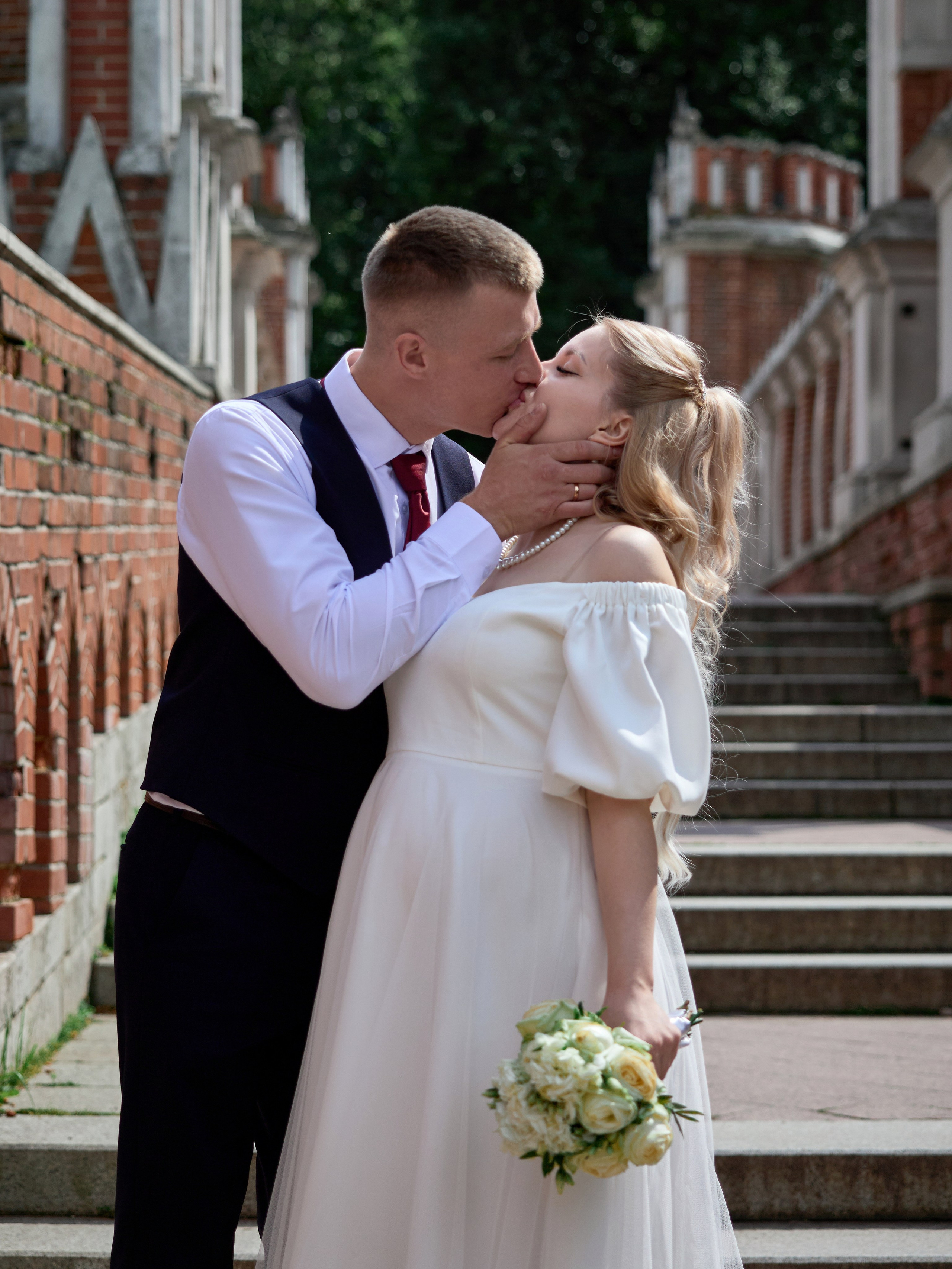 Свадебная фотосессия в Царицыно