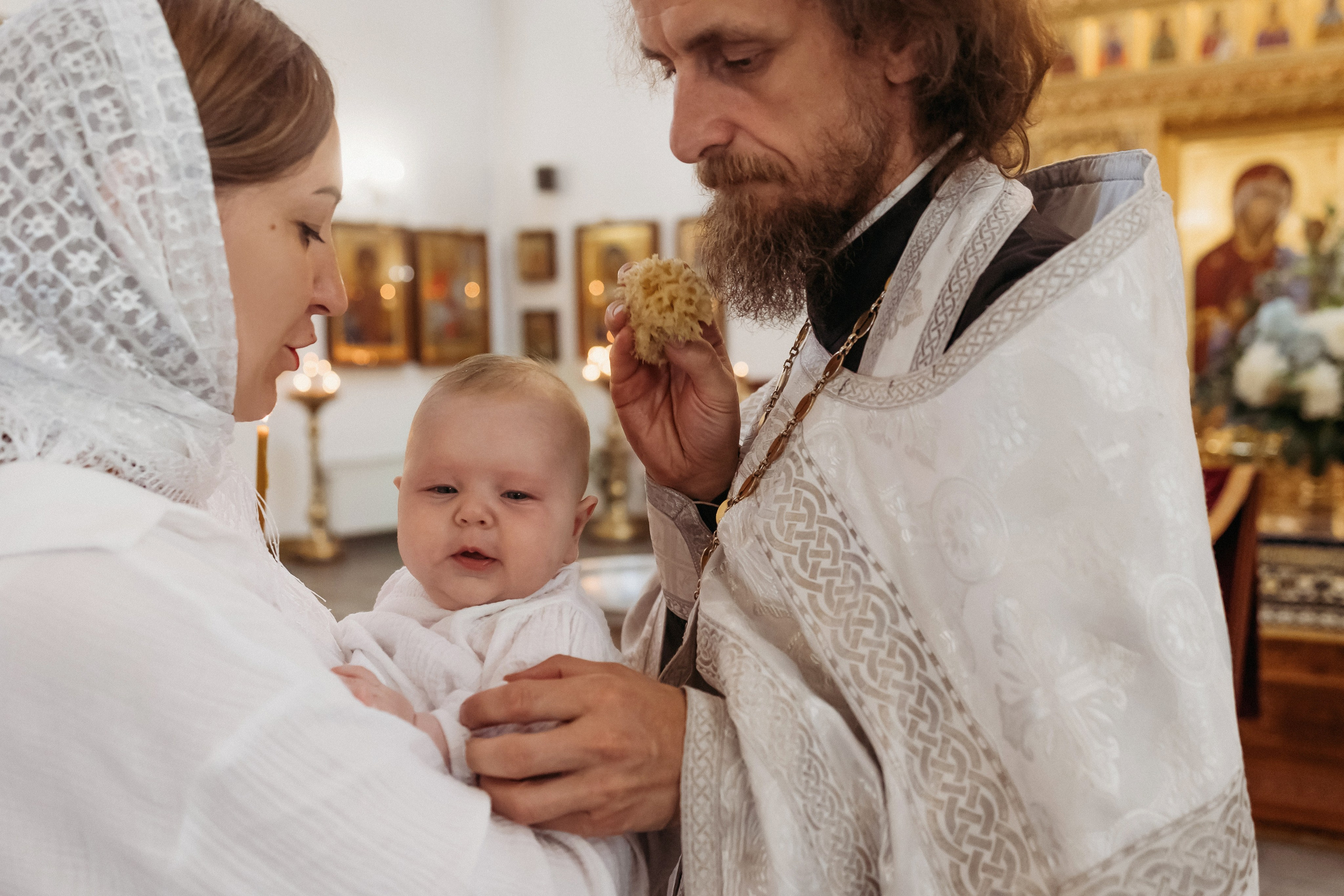 Таинство Крещения Машеньки. Семейный фотограф и видеограф Попова Юлия