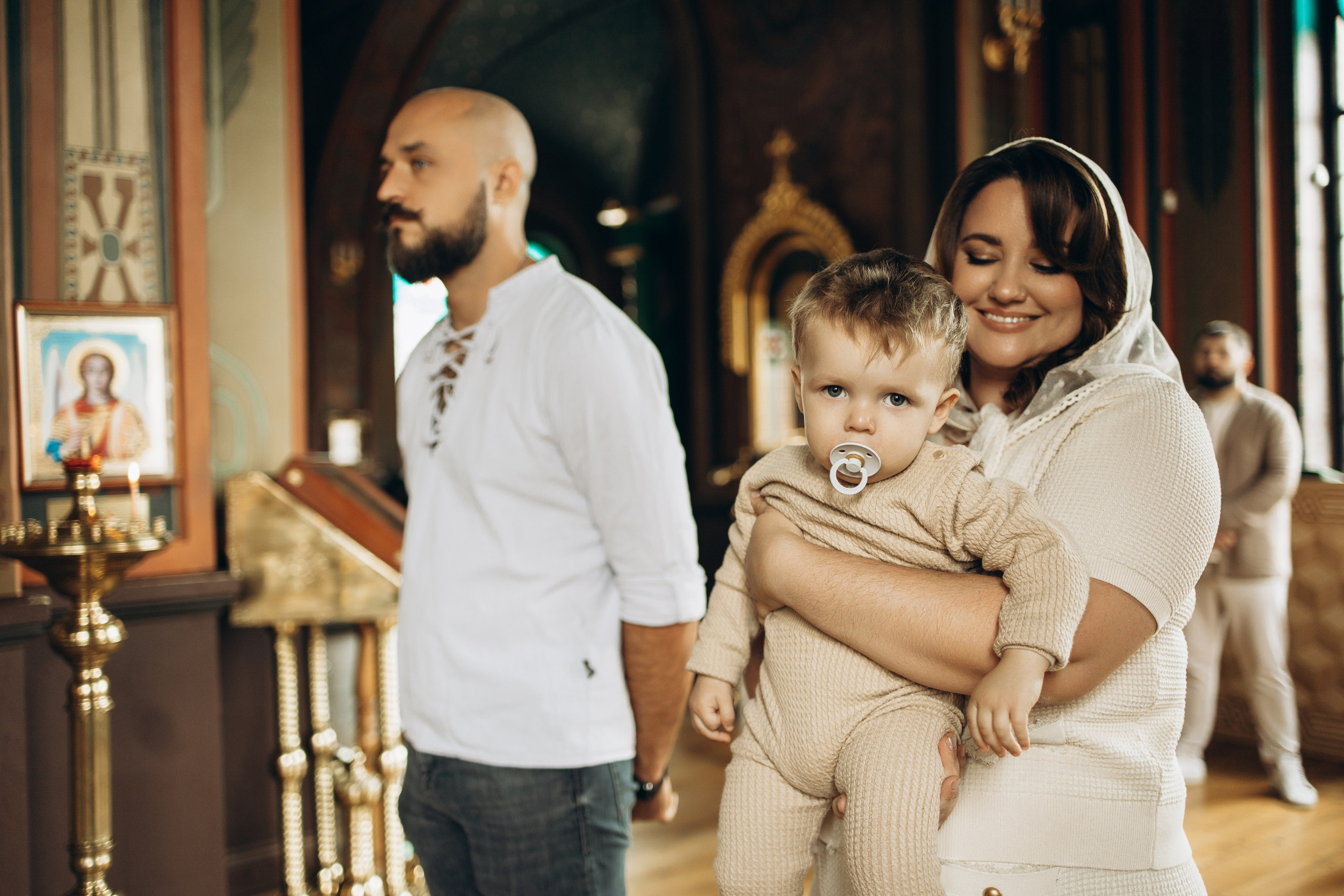Таинство крещения Матвея. Самый теплый фотограф в Краснодаре Рябоконь Ксения