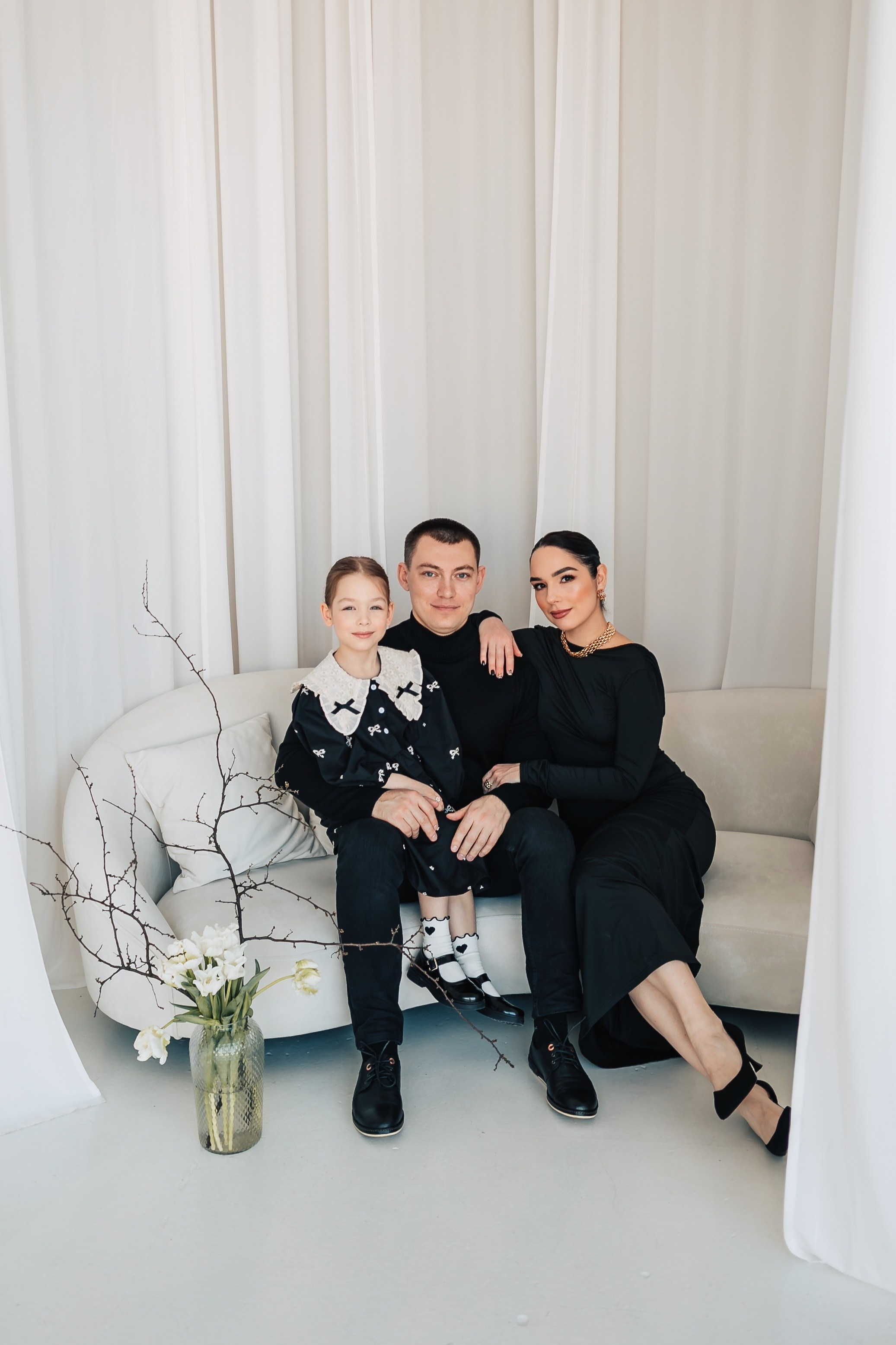 Александр, Катя и Лиза. Свадебный и семейный фотограф в Курске и Курчатове Киреева Лена