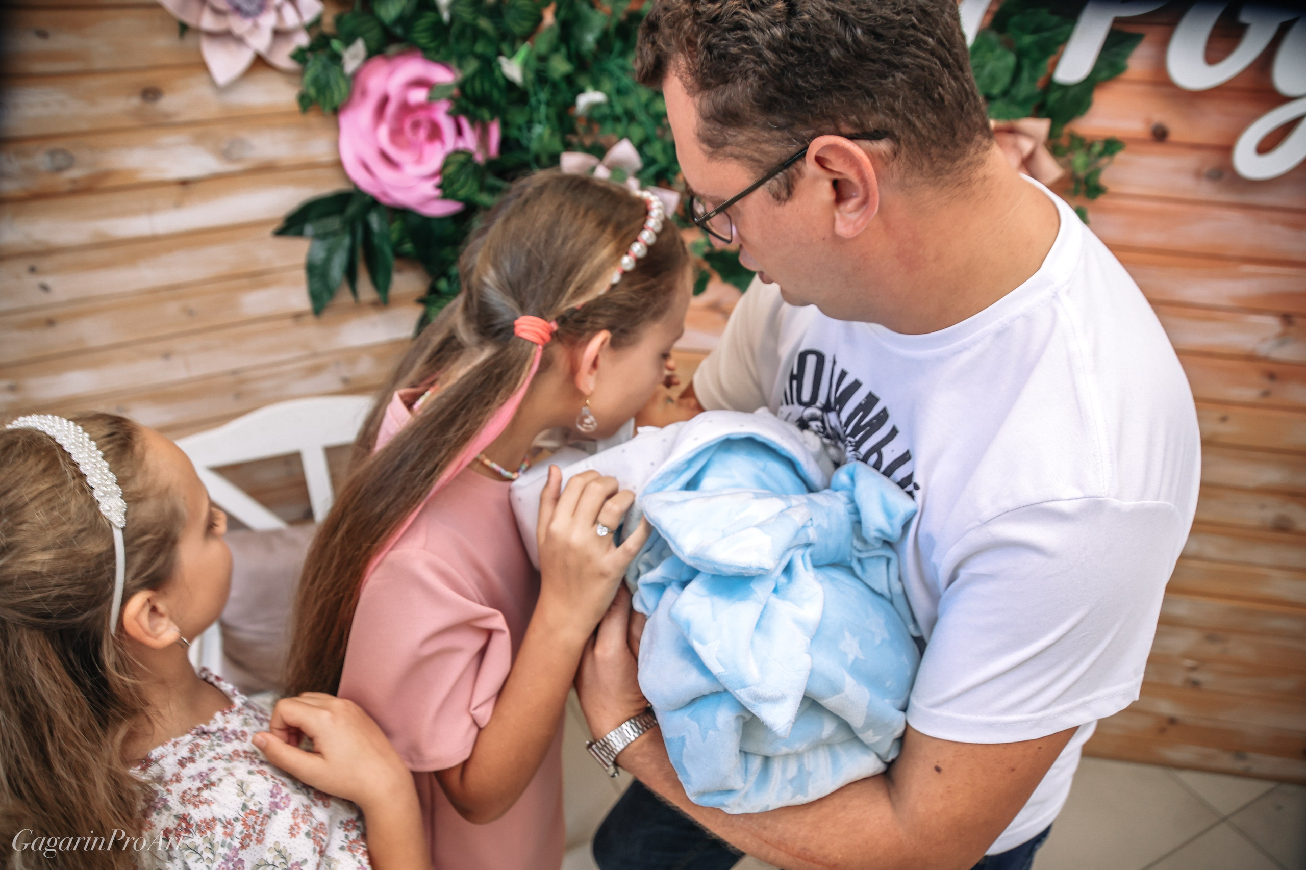 Фотосъёмка выписки из родильного дома. GagarinProArt