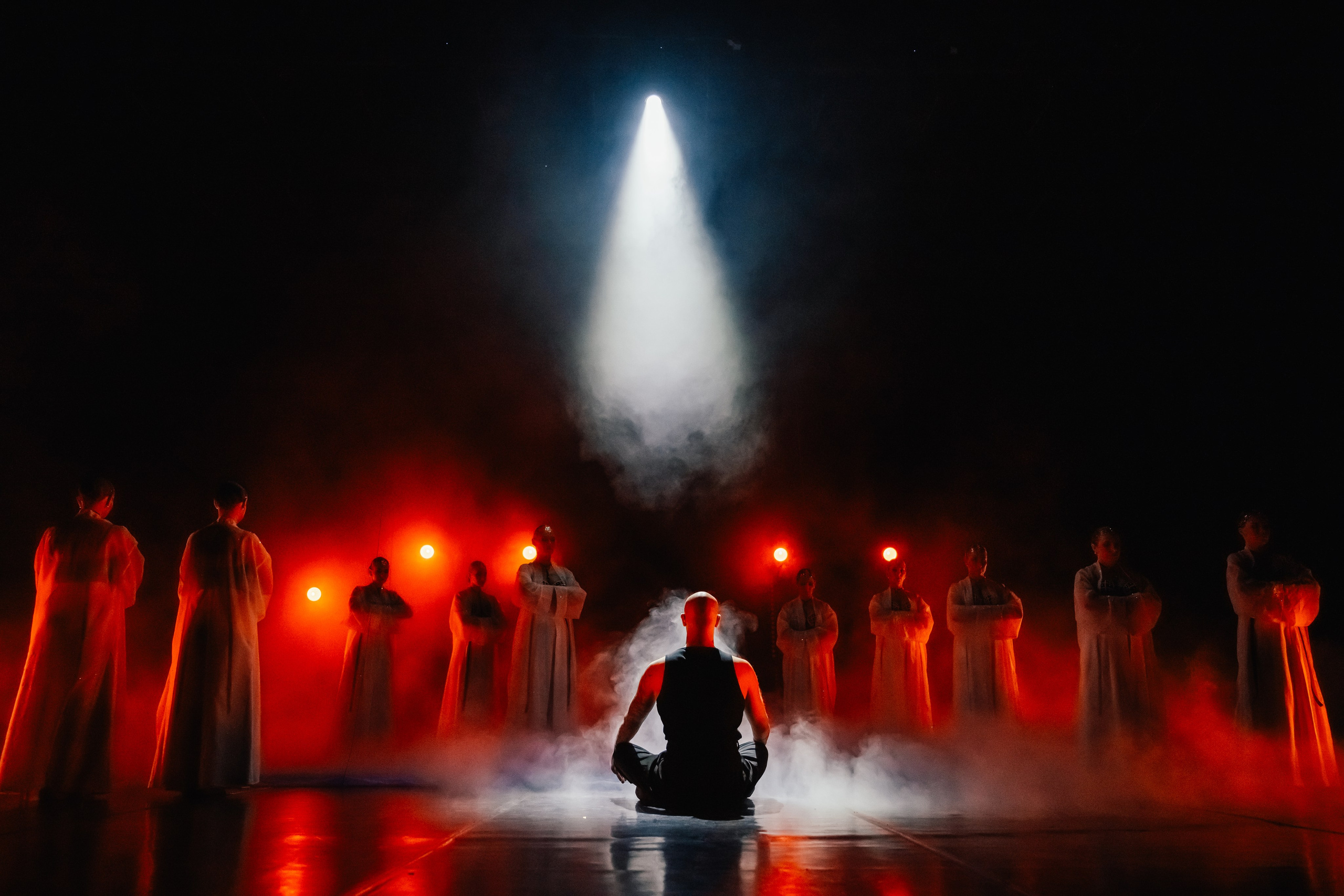 Танцевальное шоу «Диалоги». Художник по свету Максим Сергачев