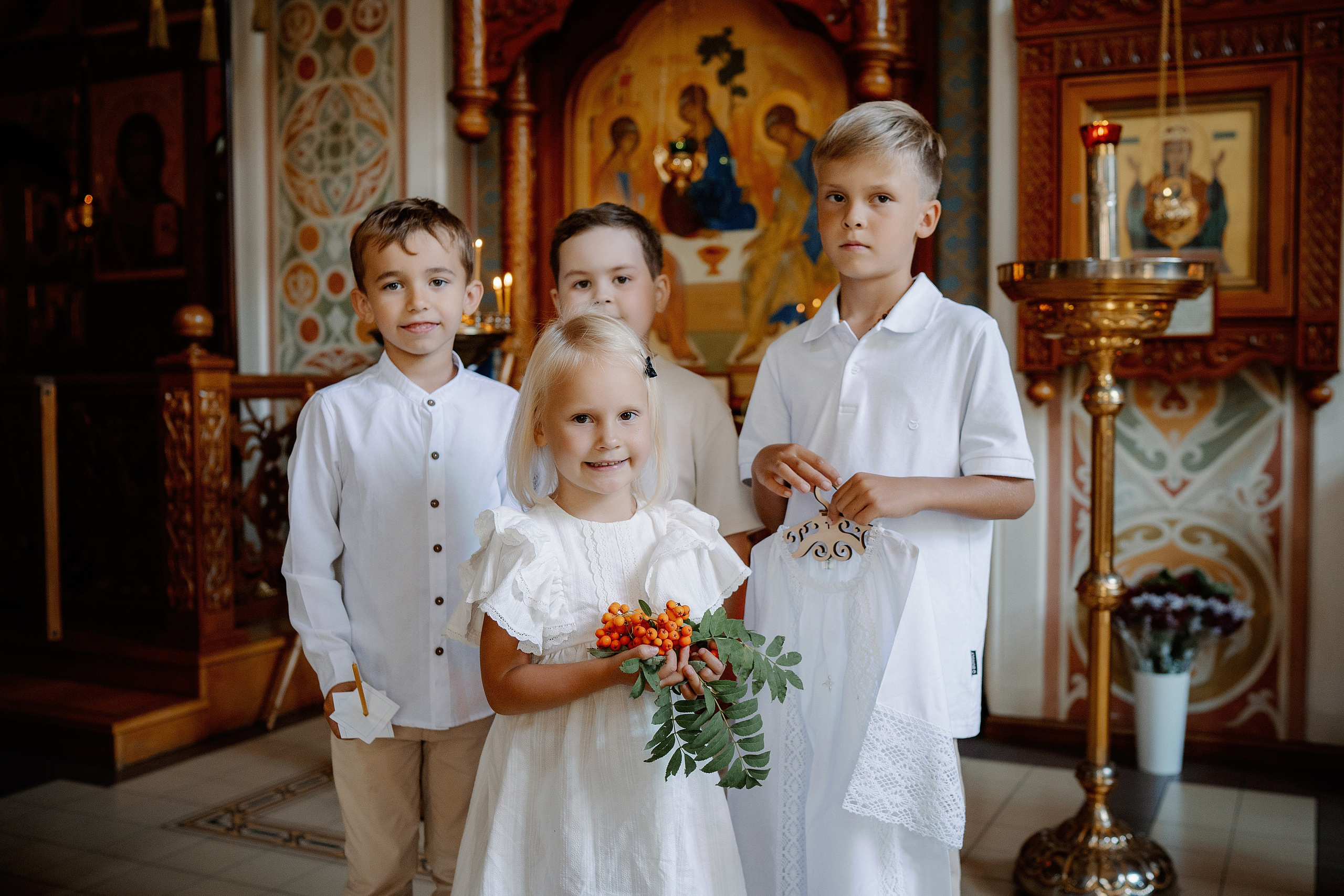 Крещение Евы. Фотограф на Крещение и Венчание в Красноярске Рамазанова Юлия