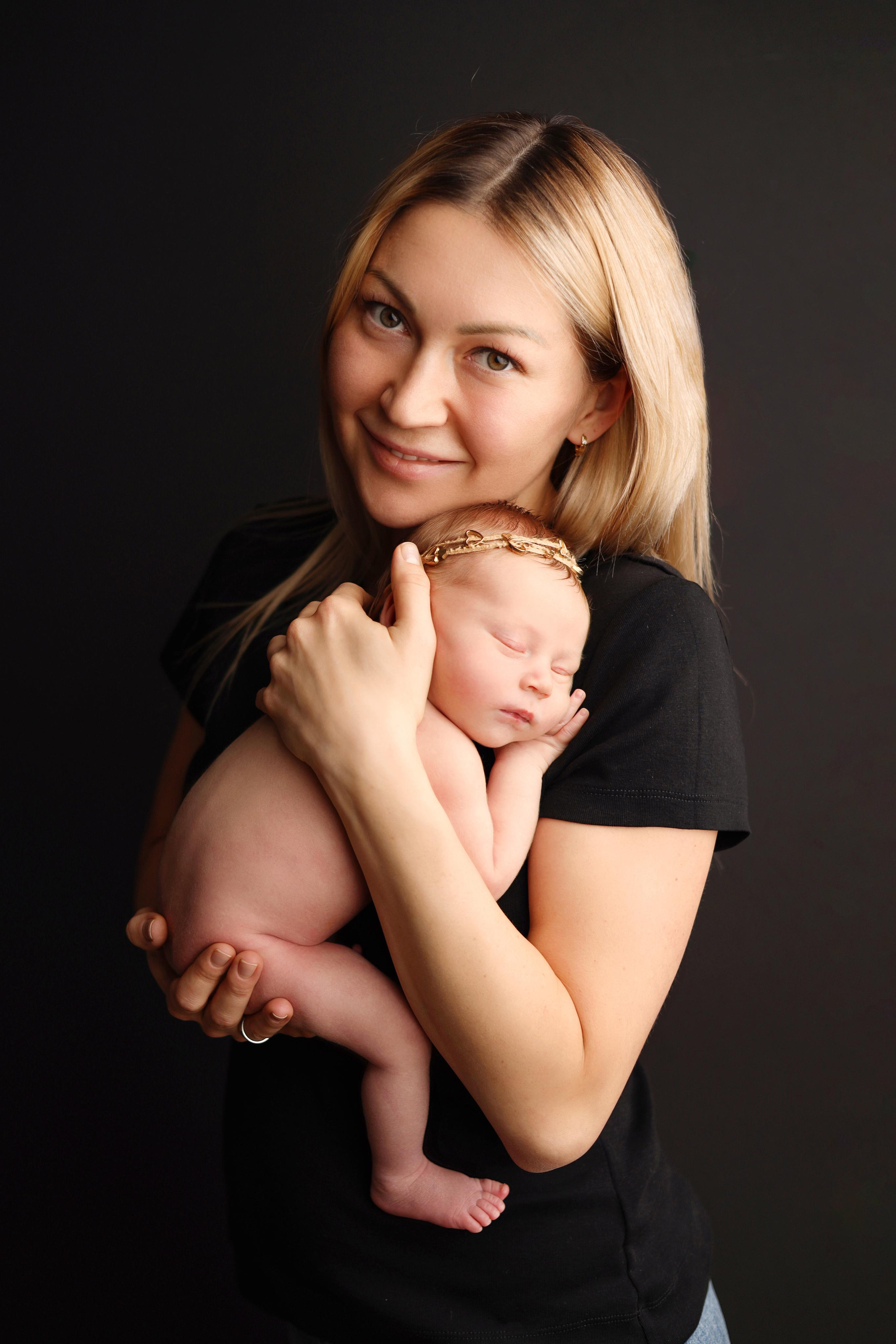 Ньюборн съемка Виктории, Максимальный пакет. Фотограф новорожденных Москва. Ньюборн фотограф Москва