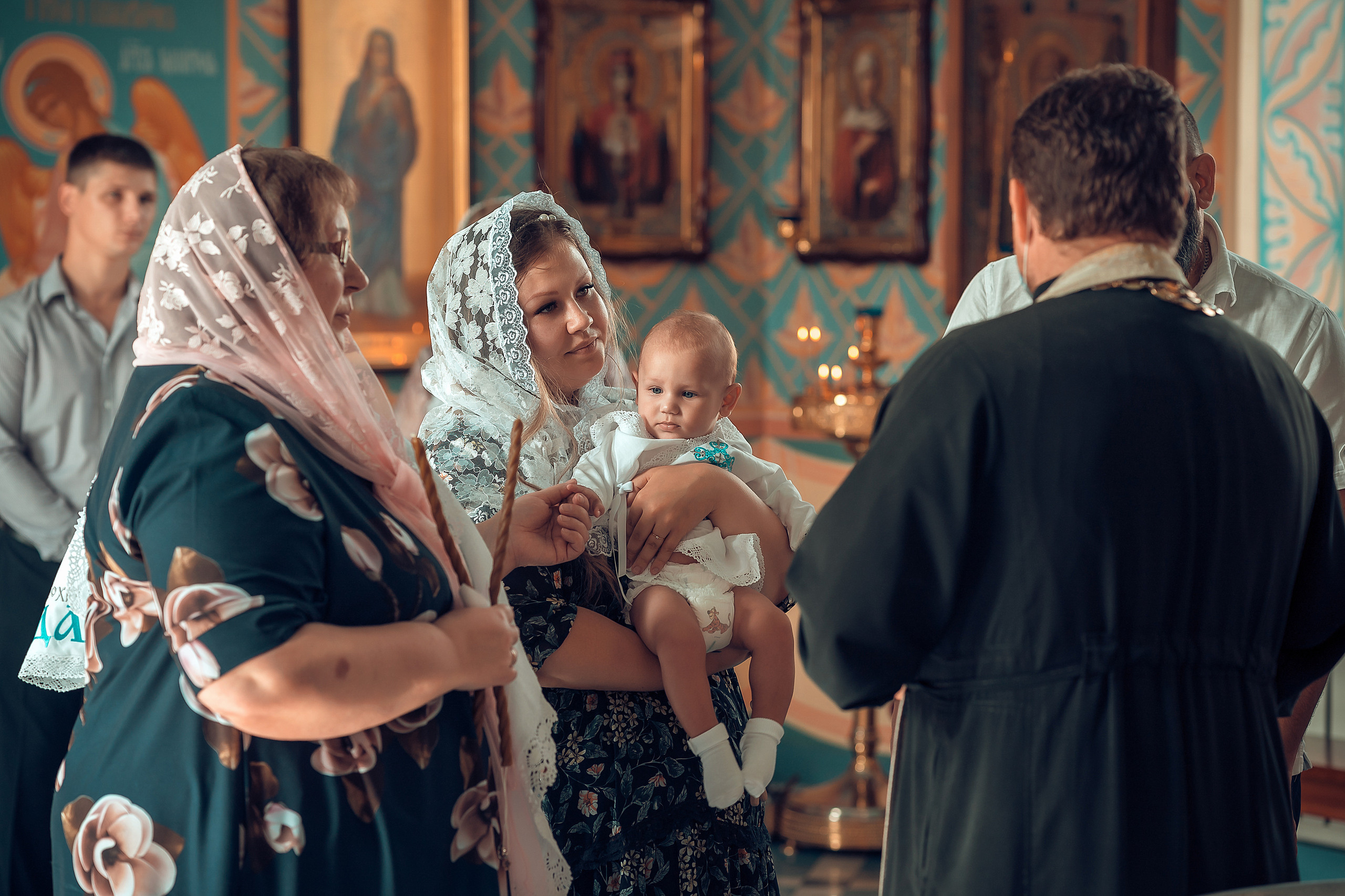 Крещение Богдана Введенский храм. Фотограф на Крещение и Венчание в Красноярске Рамазанова Юлия