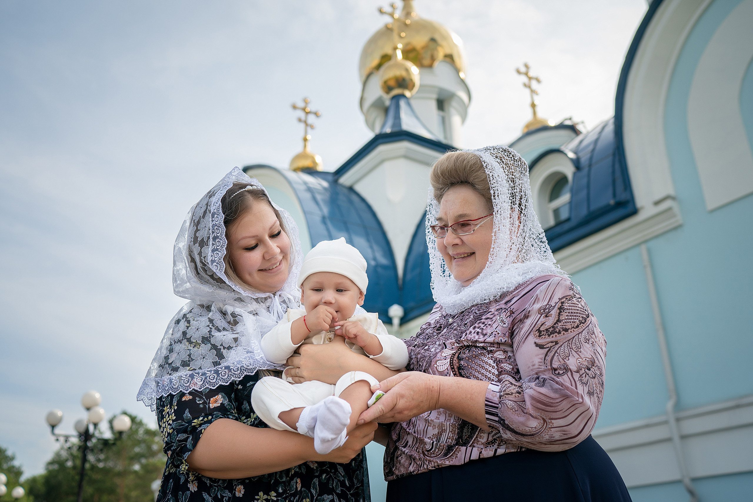 Крещение Богдана Введенский храм. Фотограф на Крещение и Венчание в Красноярске Рамазанова Юлия