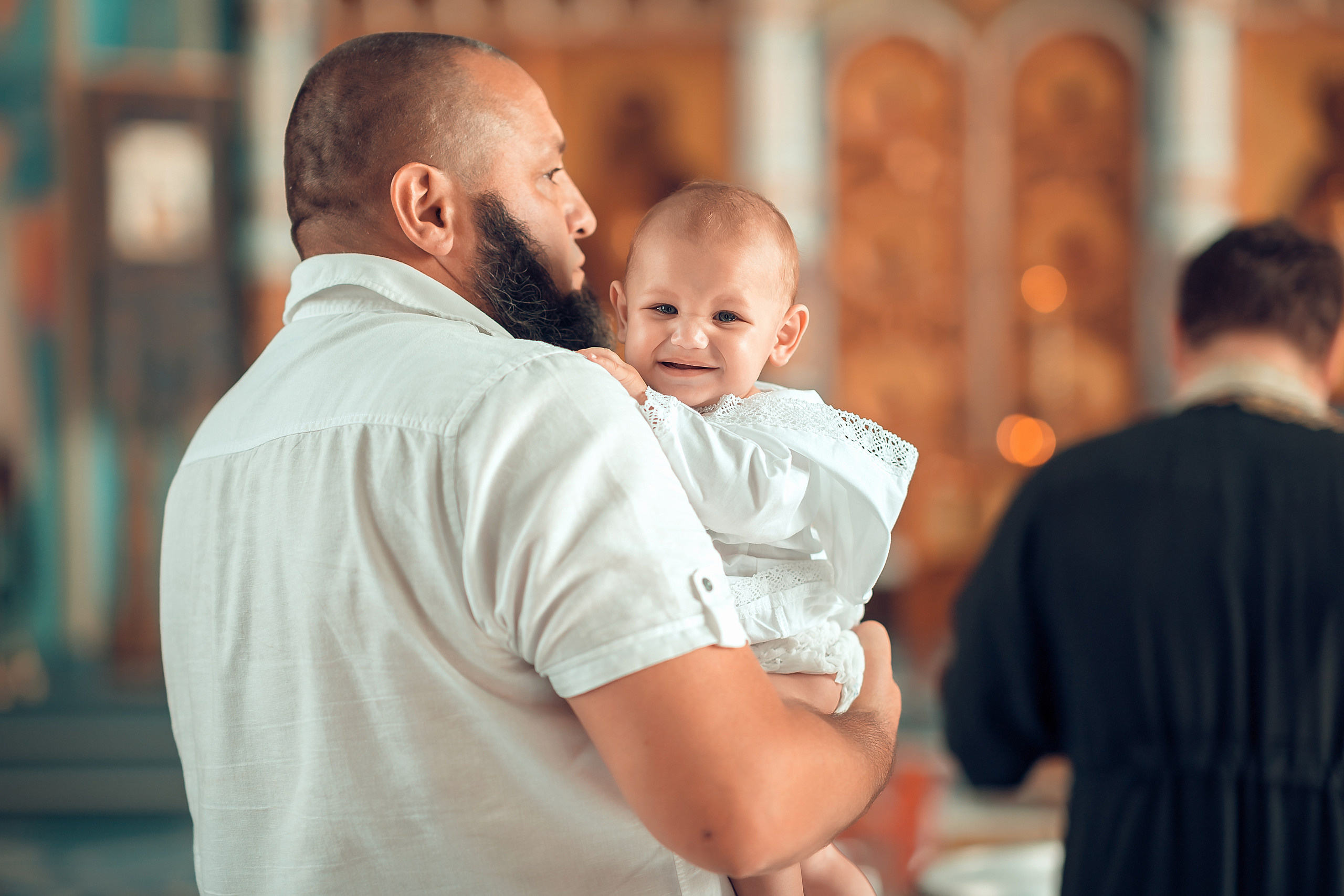 Крещение Богдана Введенский храм. Фотограф на Крещение и Венчание в Красноярске Рамазанова Юлия