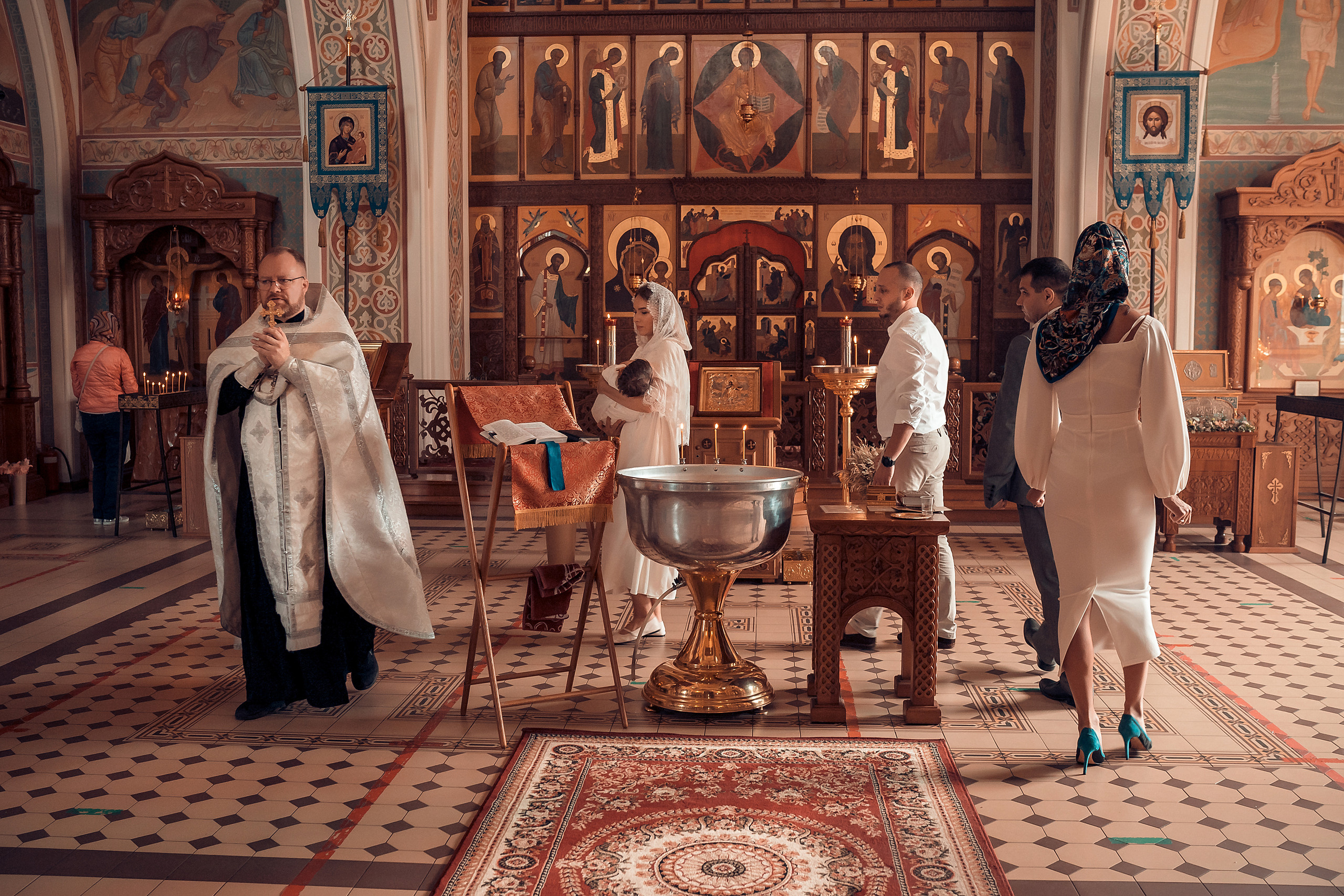 Крещение Арсения Храм Иоанна Предтечи. Фотограф на Крещение и Венчание в Красноярске Рамазанова Юлия