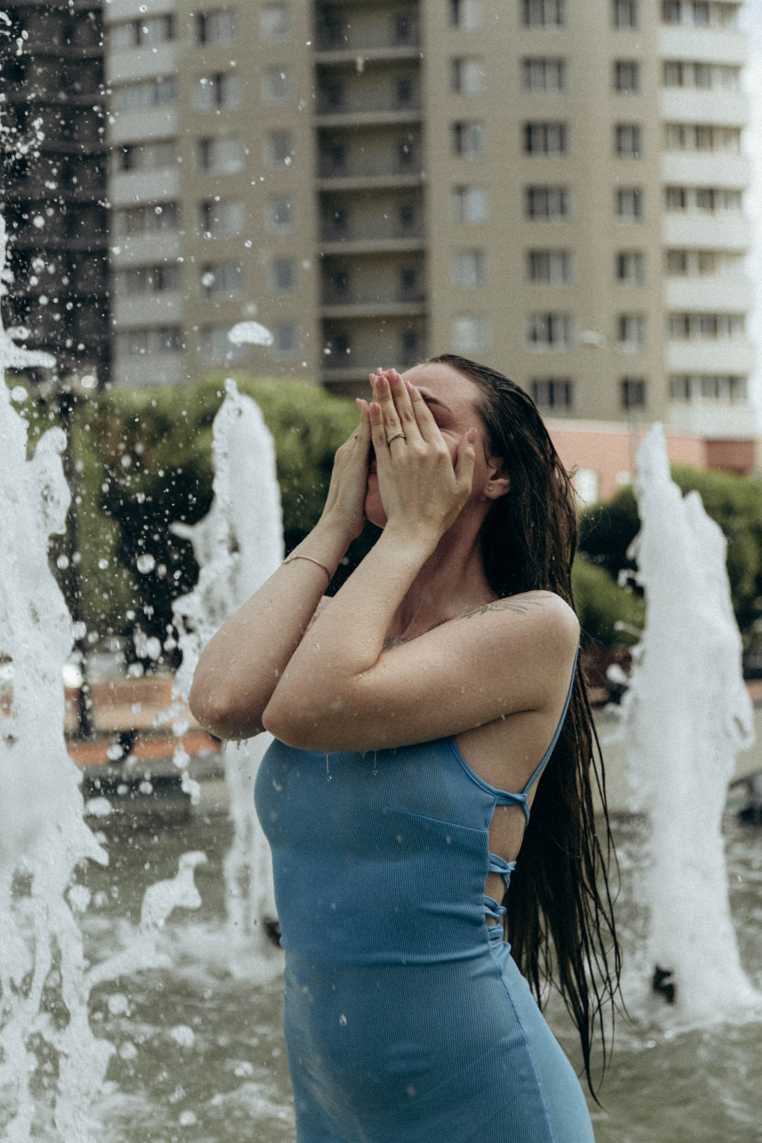 Мокрая девочка. Анастасия Шаповалова — фотограф живых историй в Пушкино и Москве