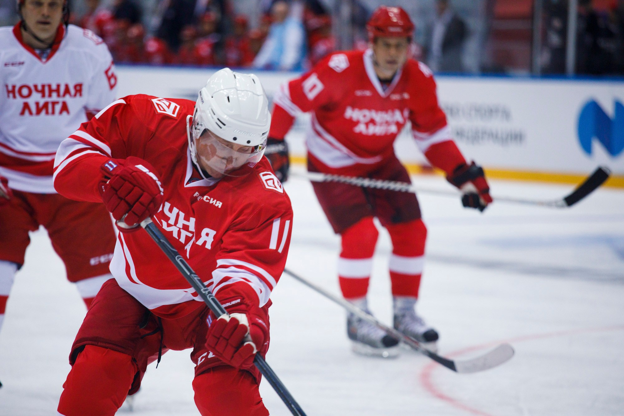 Ночная Хоккейная Лига. Репортажный и постановочный Наталья Санникова