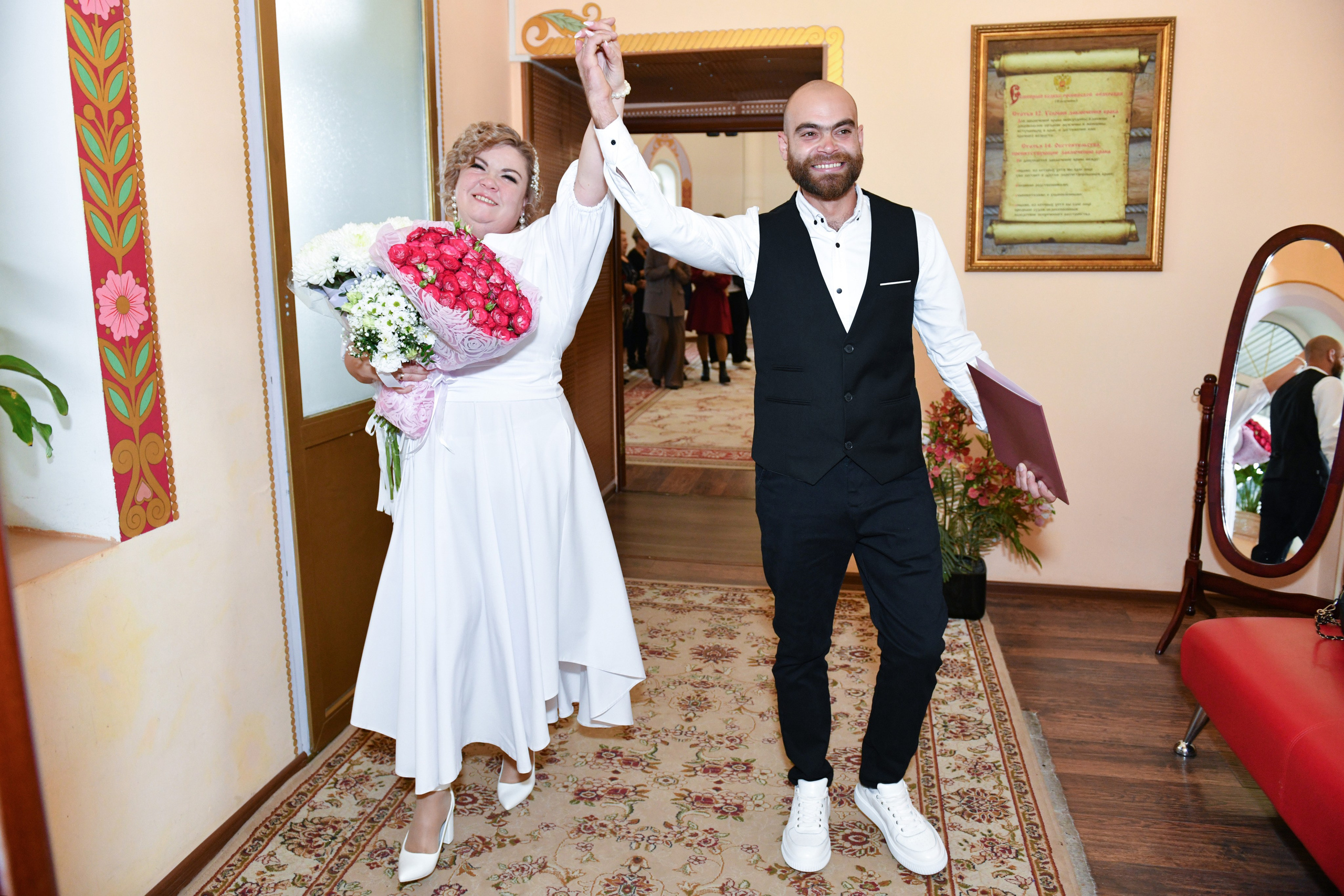 Нина и Максим. Регистрация брака в Измайловском Кремле + Прогулка. Свадебный и портретный фотограф в Москве Галина Борисова