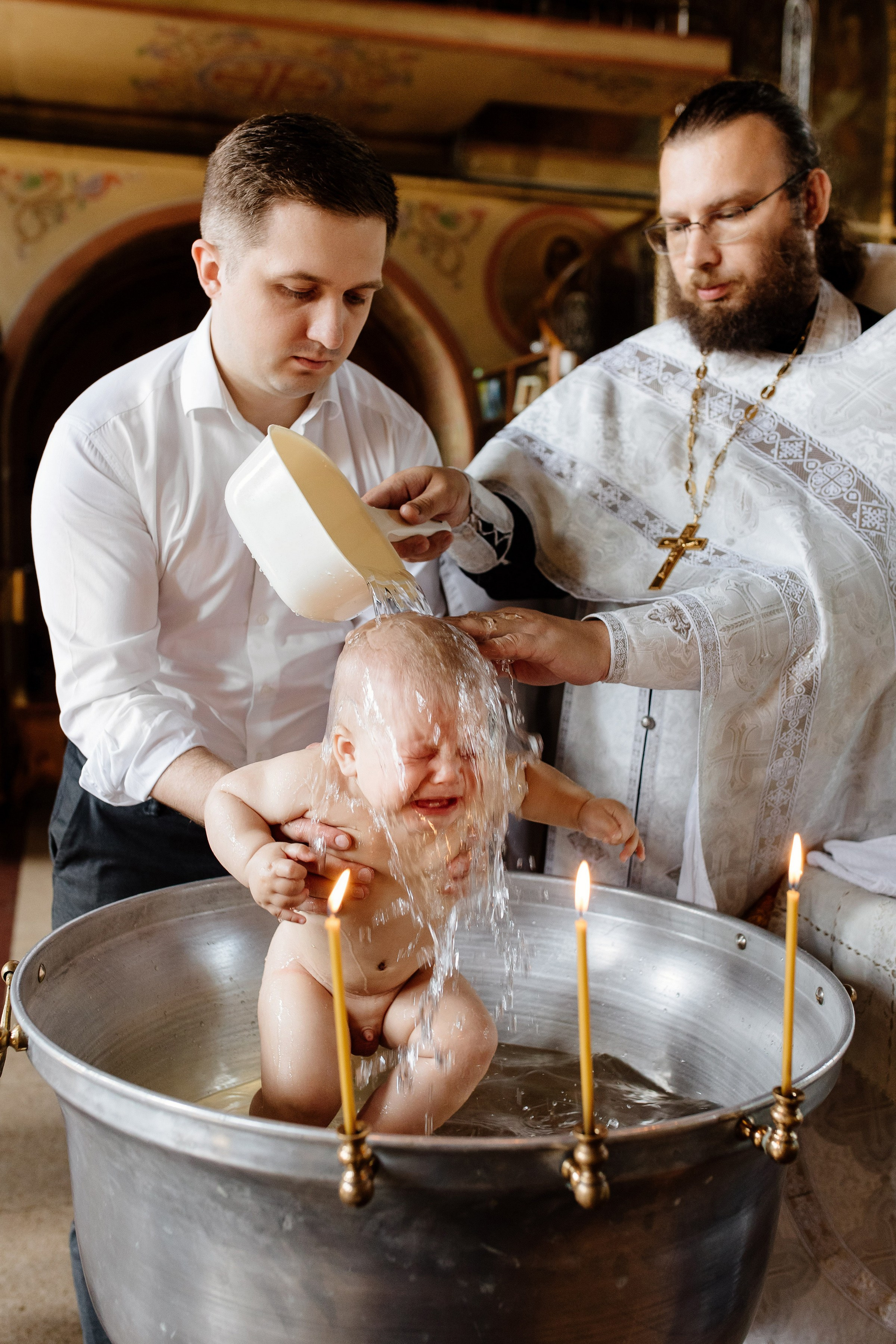 Крещение Луки. Свадебный и семейный фотограф Екатерина Иванова