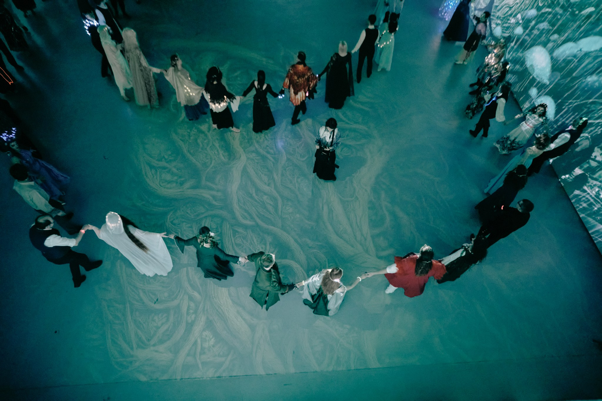 Ночь в холмах | Иммерсивный бал. Фотограф Аннё| Москва