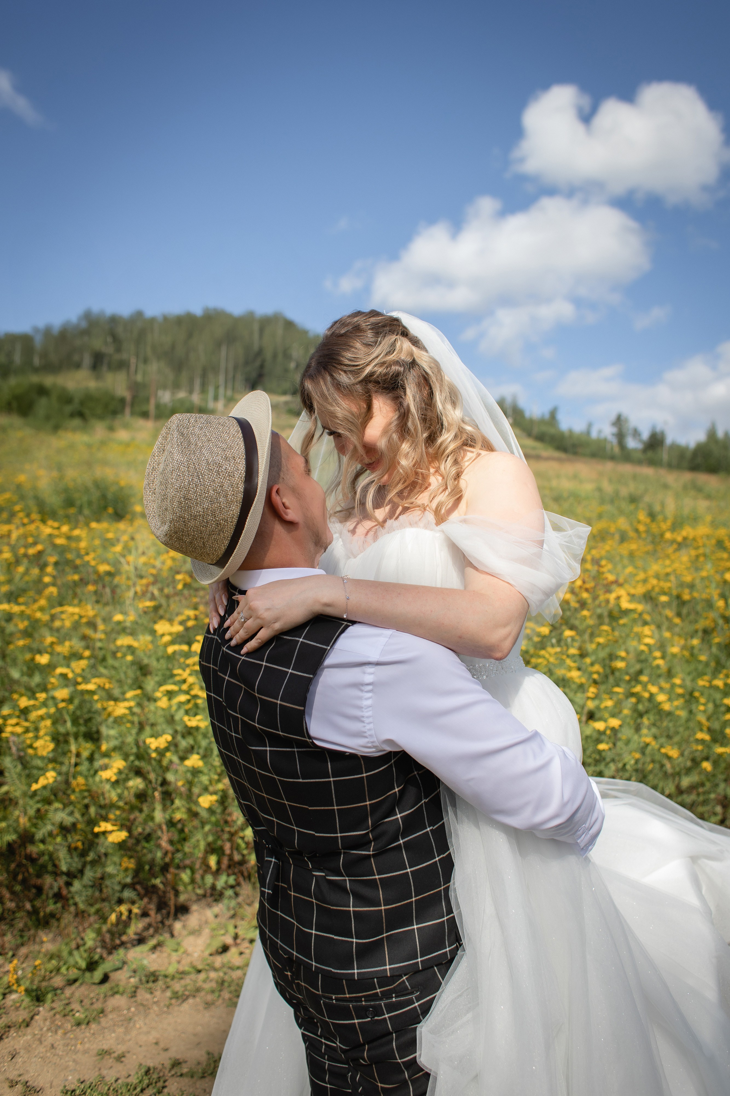 Свадебная фотосессия за городом. Фотограф Татьяна Орлова
