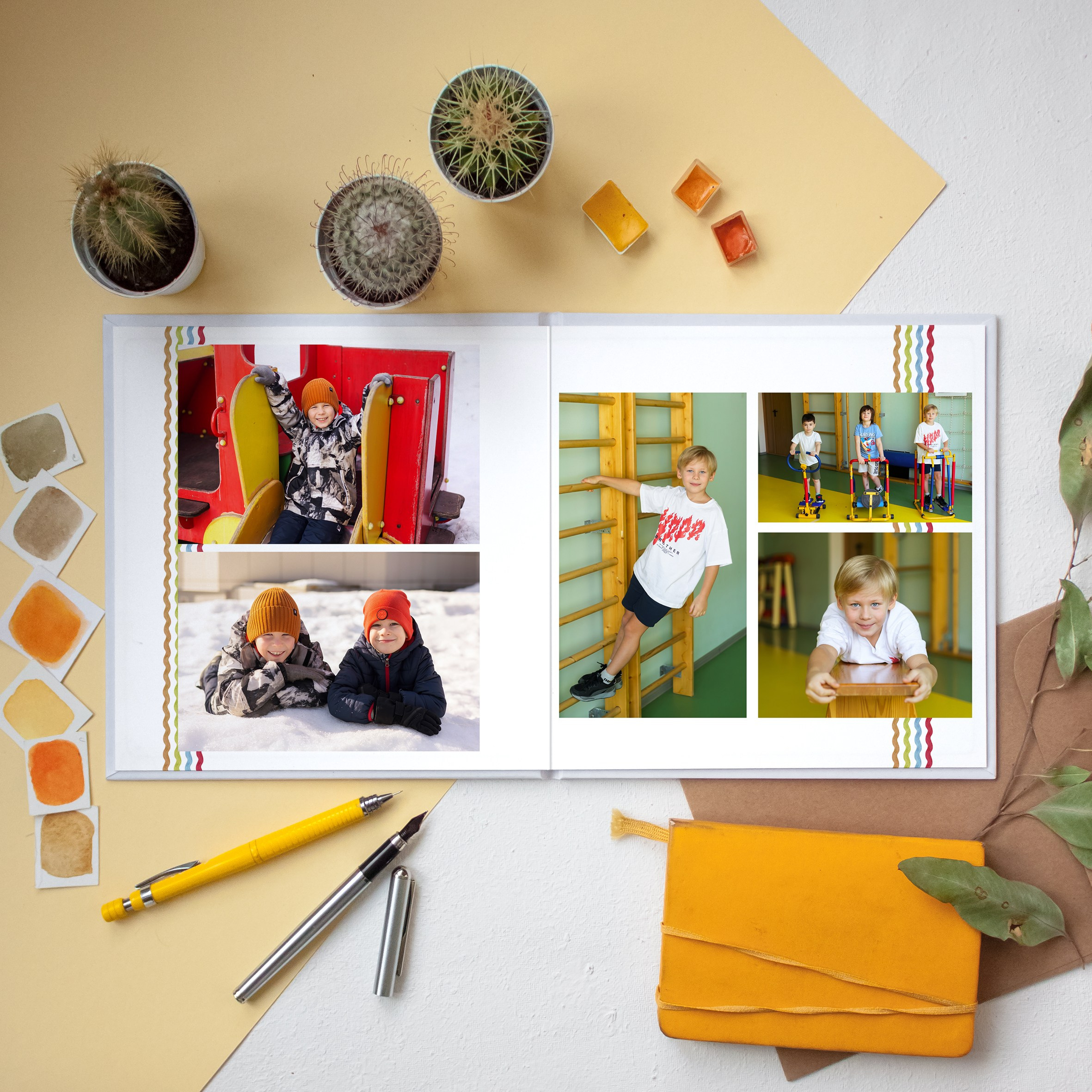 Примеры альбомов в Детский сад. Фотограф г. Москва Олеся Пантелеева