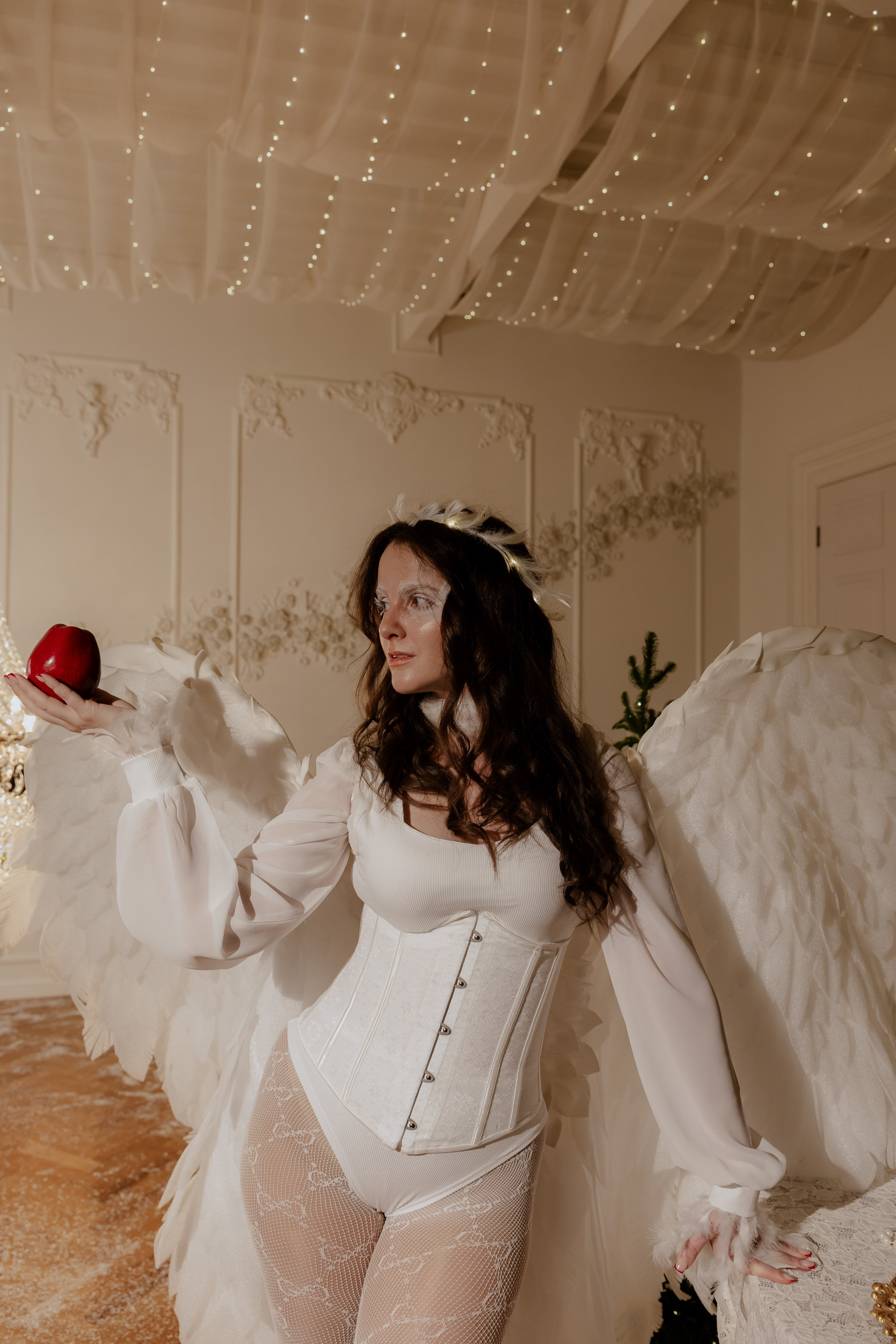 Фотосессия с крыльями ангела. Фотограф в Новосибирске Екатерина Васильева