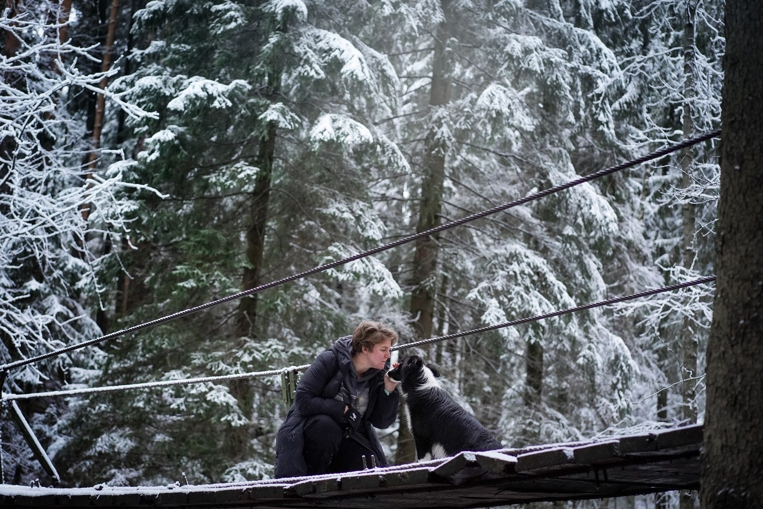 Юлия и Груша. Фотограф-анималист в Санкт-Петербурге Яна Мартынова