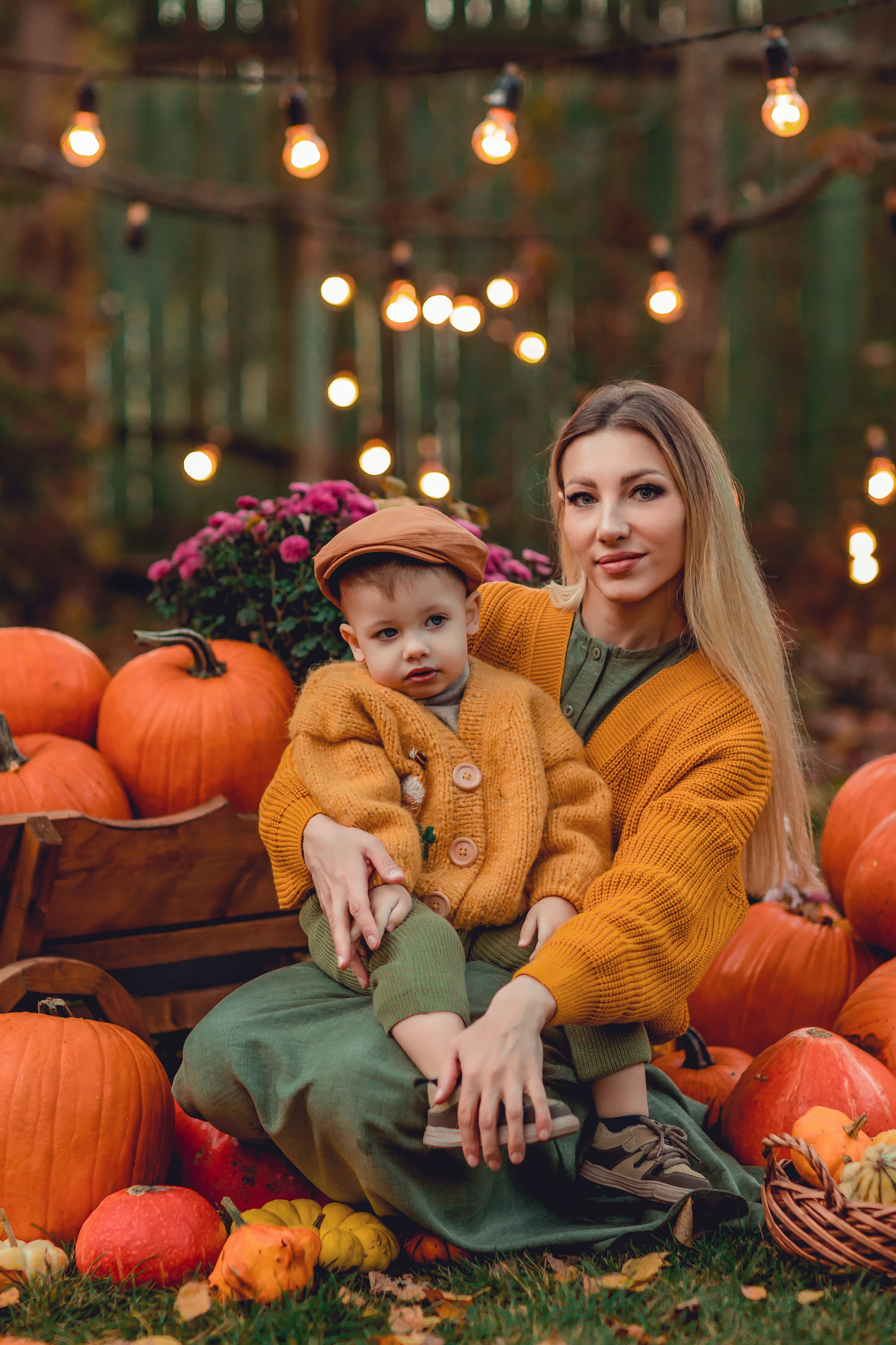 Евгения, Доминика и Дима. Семейный фотограф анималист Мария Крючкова