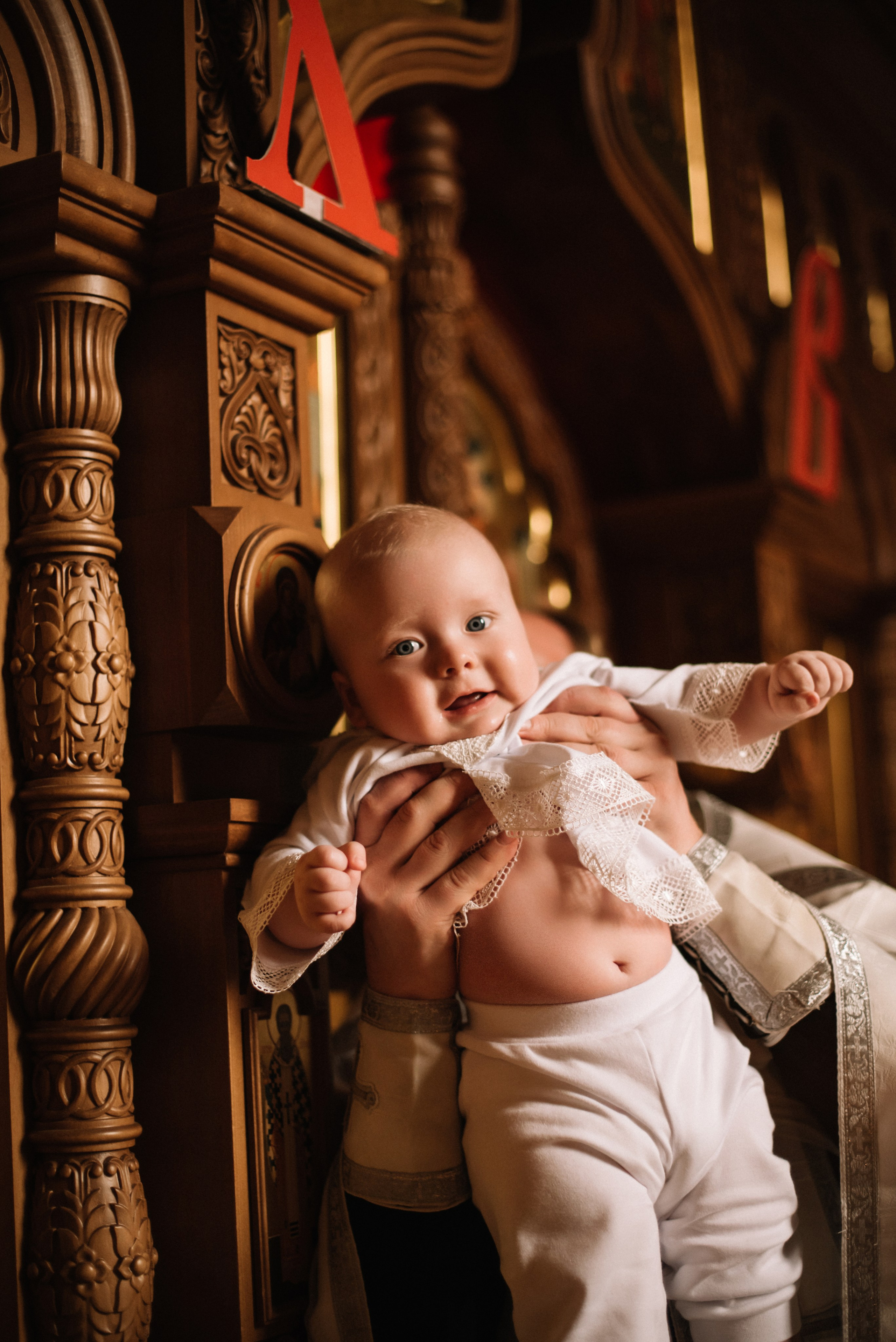 Крещение. Фотограф новорожденных и беременности Сергиев Посад Усачева Ирина