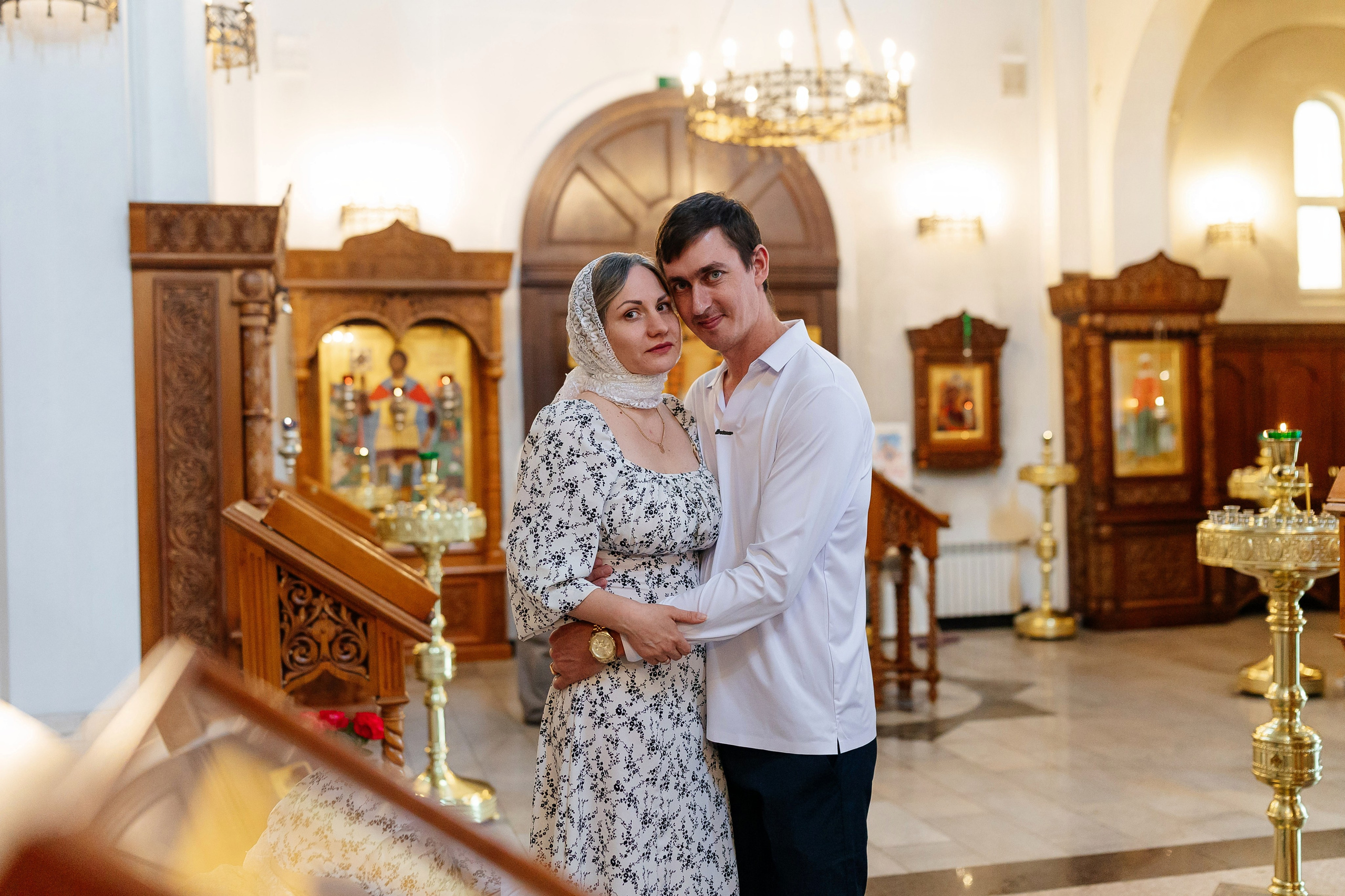 Крещение Анастасии. Семейный и детский фотограф в Москве Александра Мак