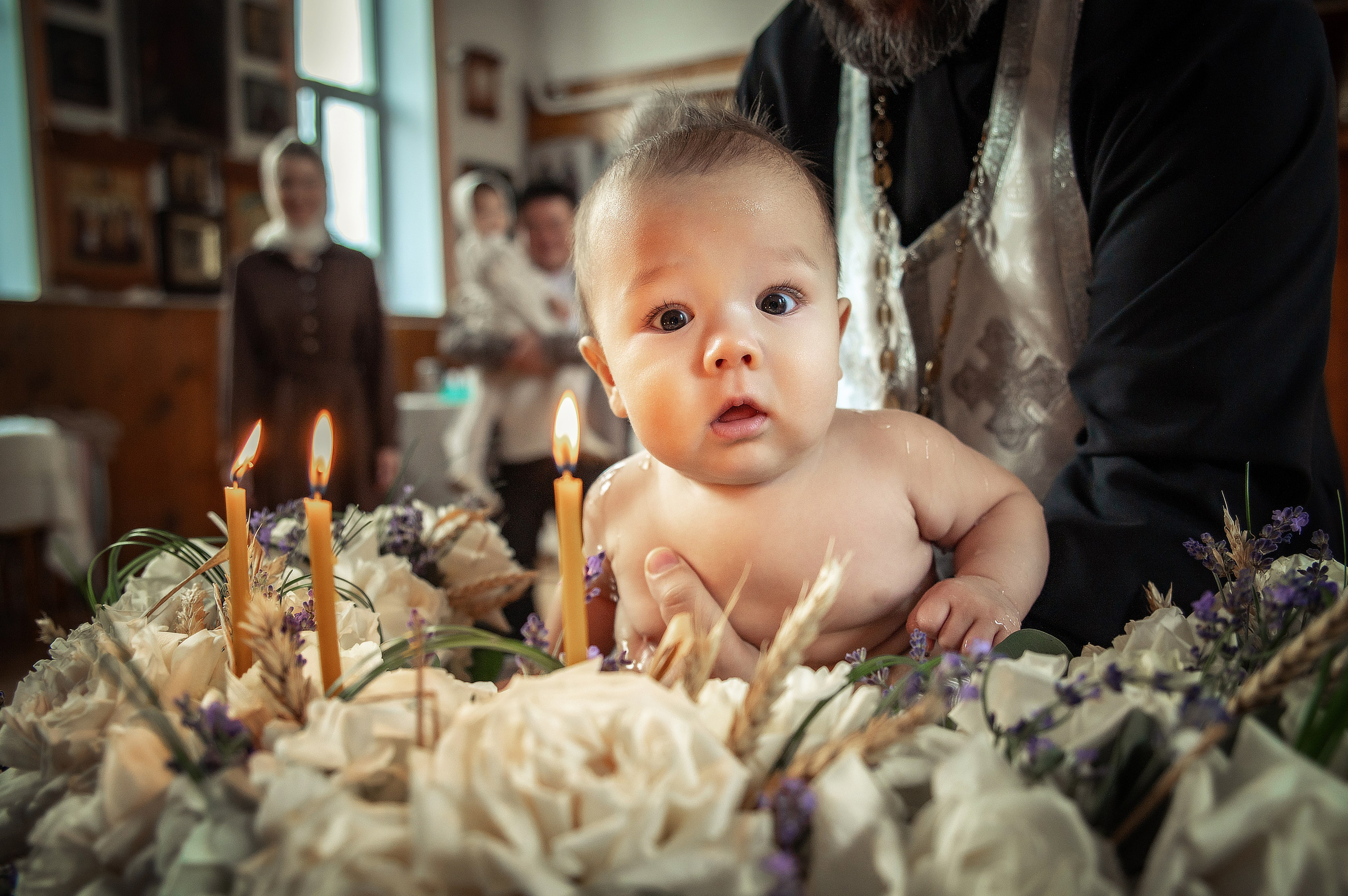 Таинство Крещения Геннадия, Храм Николая Чудотворца Краснослободск. Церковный, семейный и репортажный фотограф Волгоград, Волжский