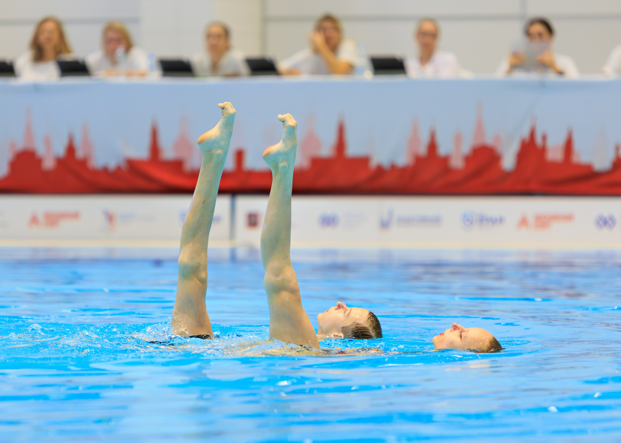 Первенство России по синхронному плаванию дуэт смешанный — техническая программа. Выпускные альбомы и школьный фотограф в Подольске, Троицке, Щербинке, Москве и Московской области