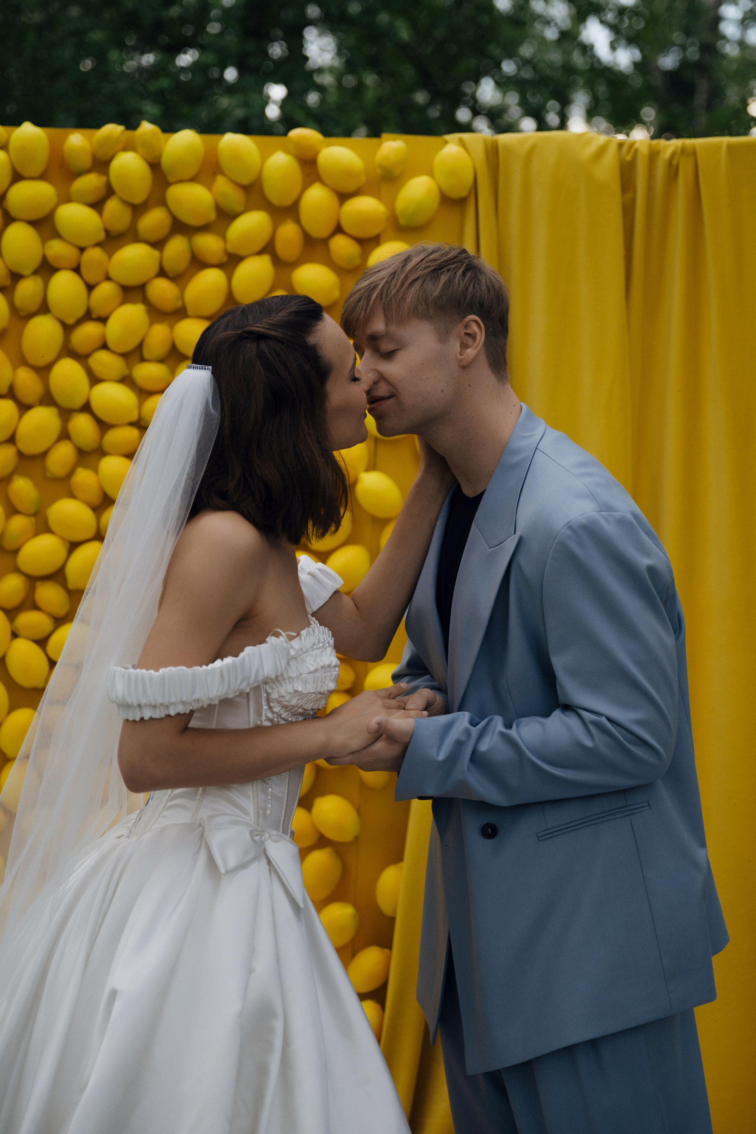 Лимонная свадьба. Свадебный фотограф в Москве Анастасия Колесникова