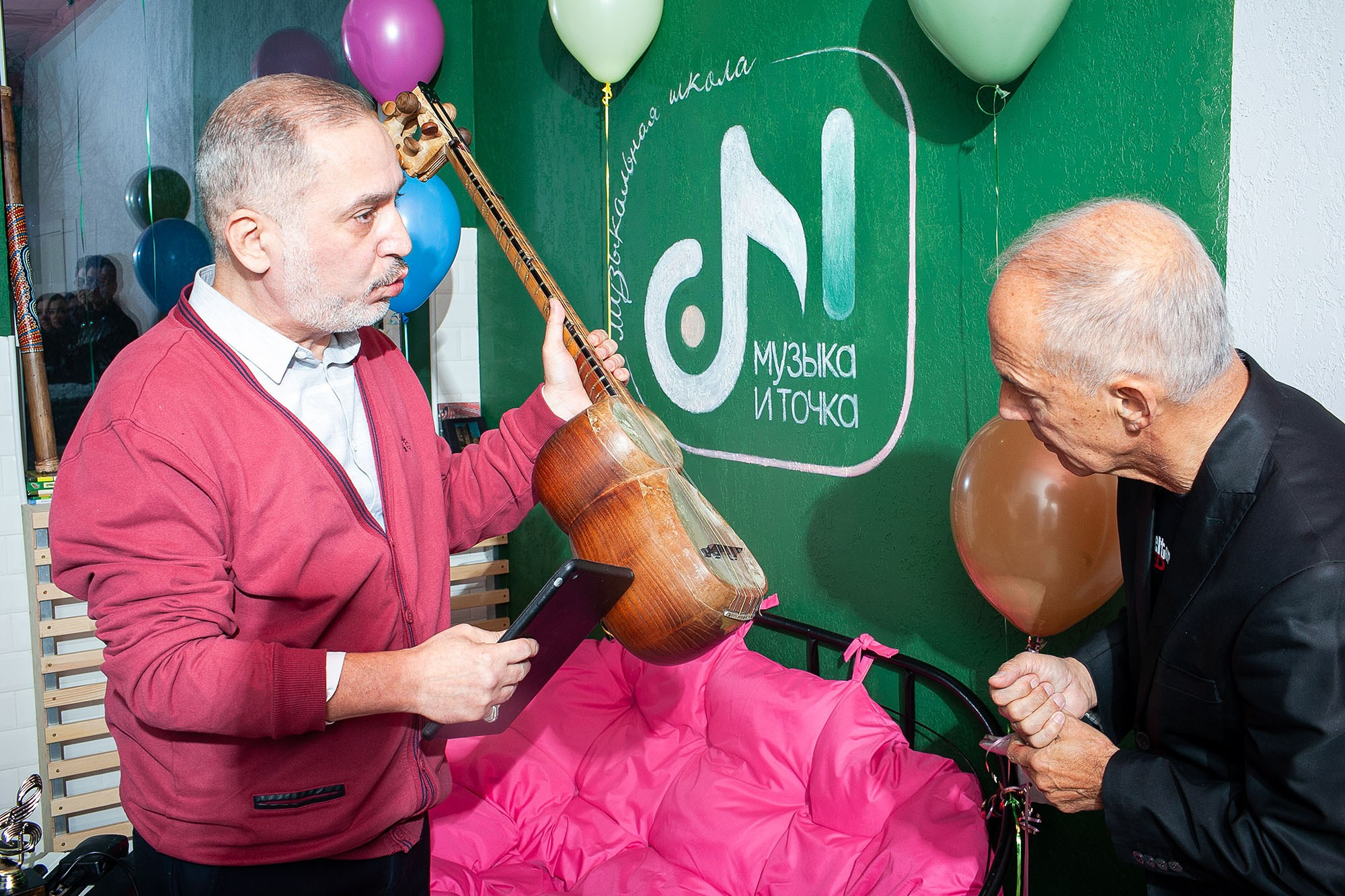Открытие музыкальной школы «Музыка и точка». Фотограф Сергей Осколков (Москва)