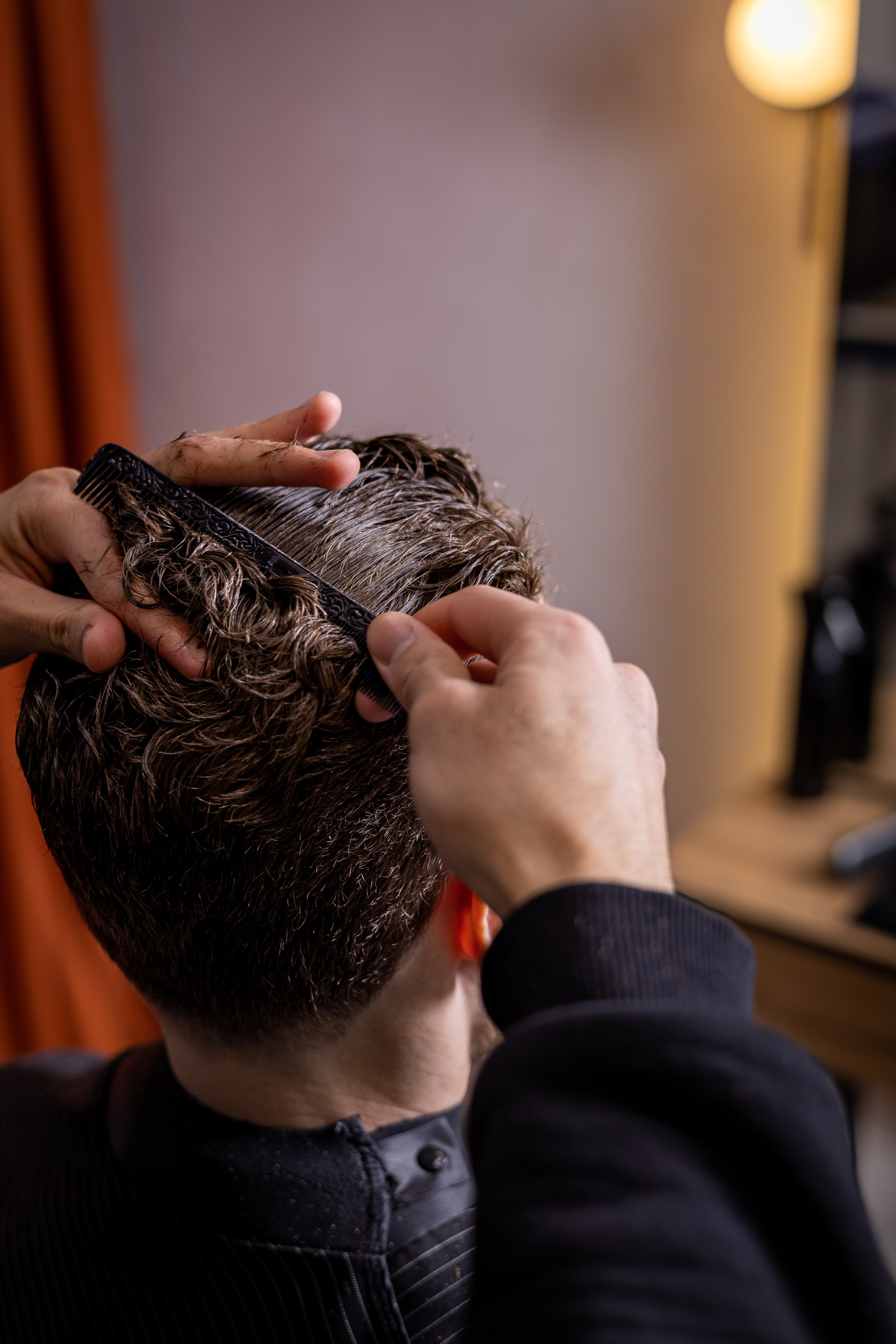 Барбершоп Jet Black 1. Репортажный фотограф Санкт-Петербург | Роман Карбышев