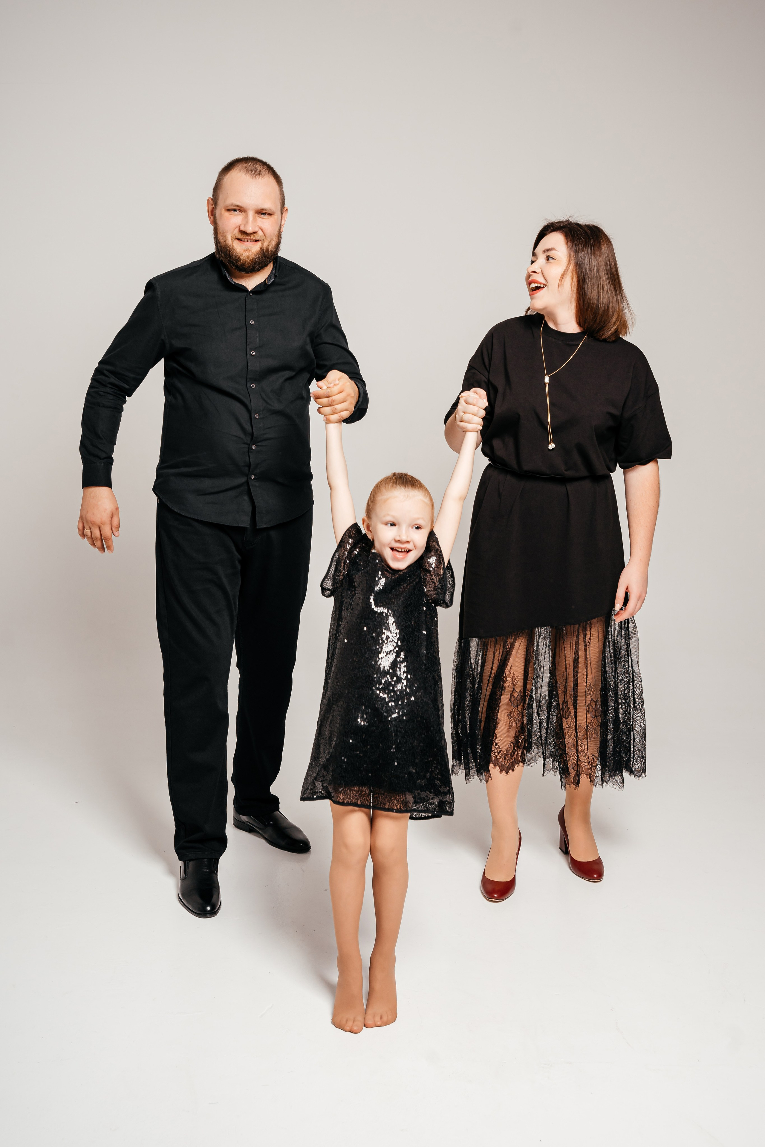 Семейные съёмки в студии. Фотограф Валентина Полунина