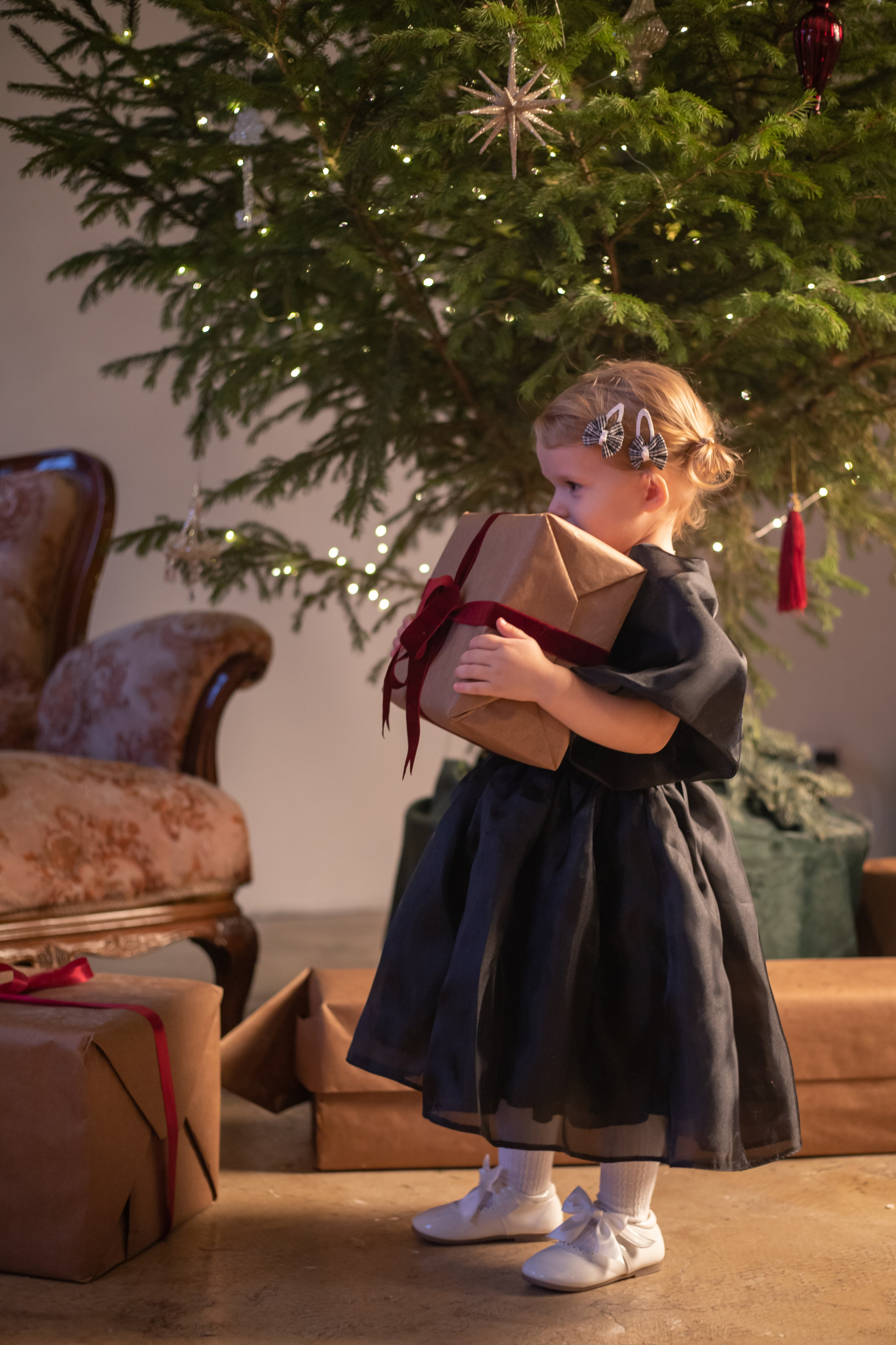 Вероника, Павел и Вика. Семейная новогодняя фотосессия. Фотограф Киржач/Москва_Екатерина Мартынова